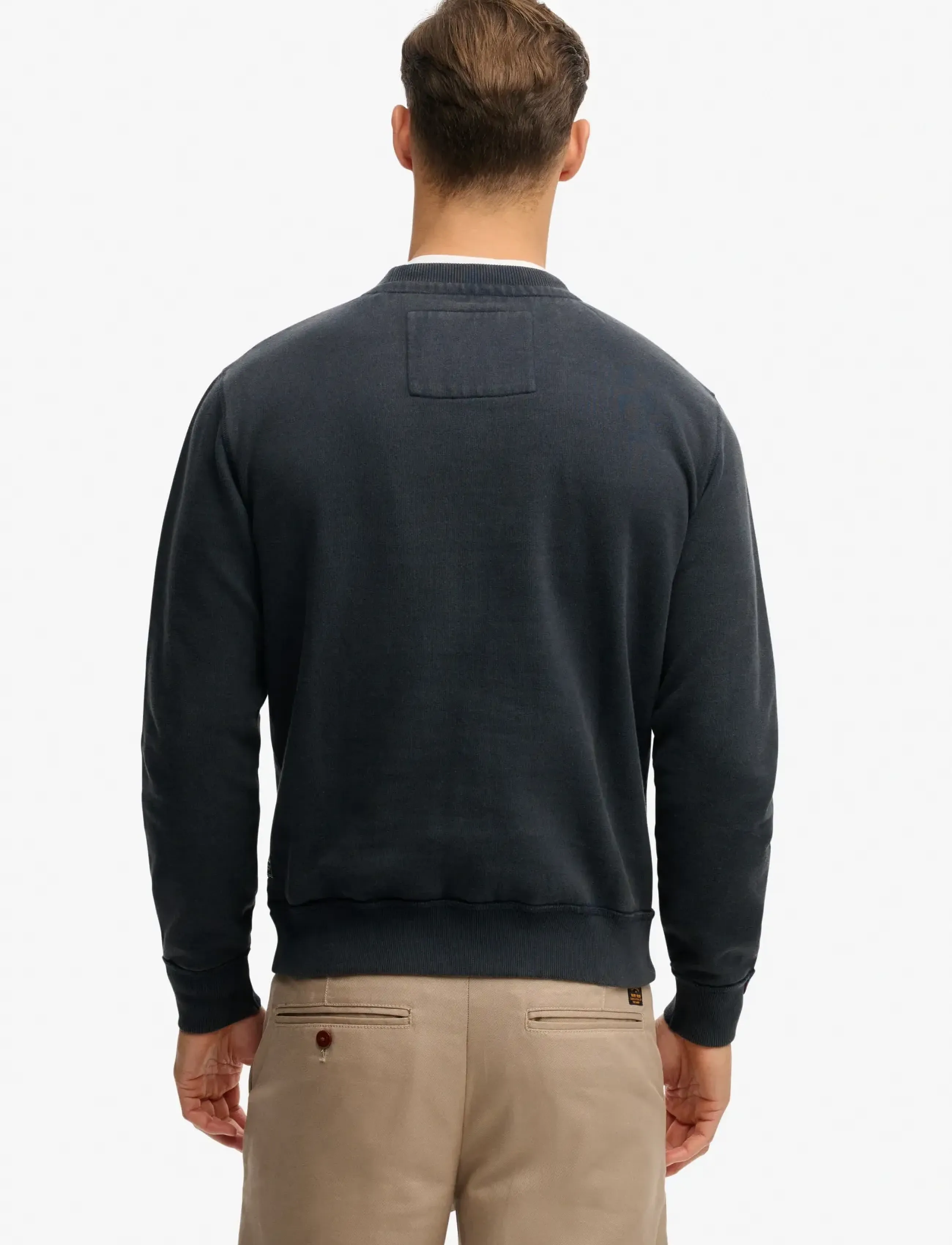 Superdry - VINTAGE ATHLETIC CREW - truien - eclipse navy - 5