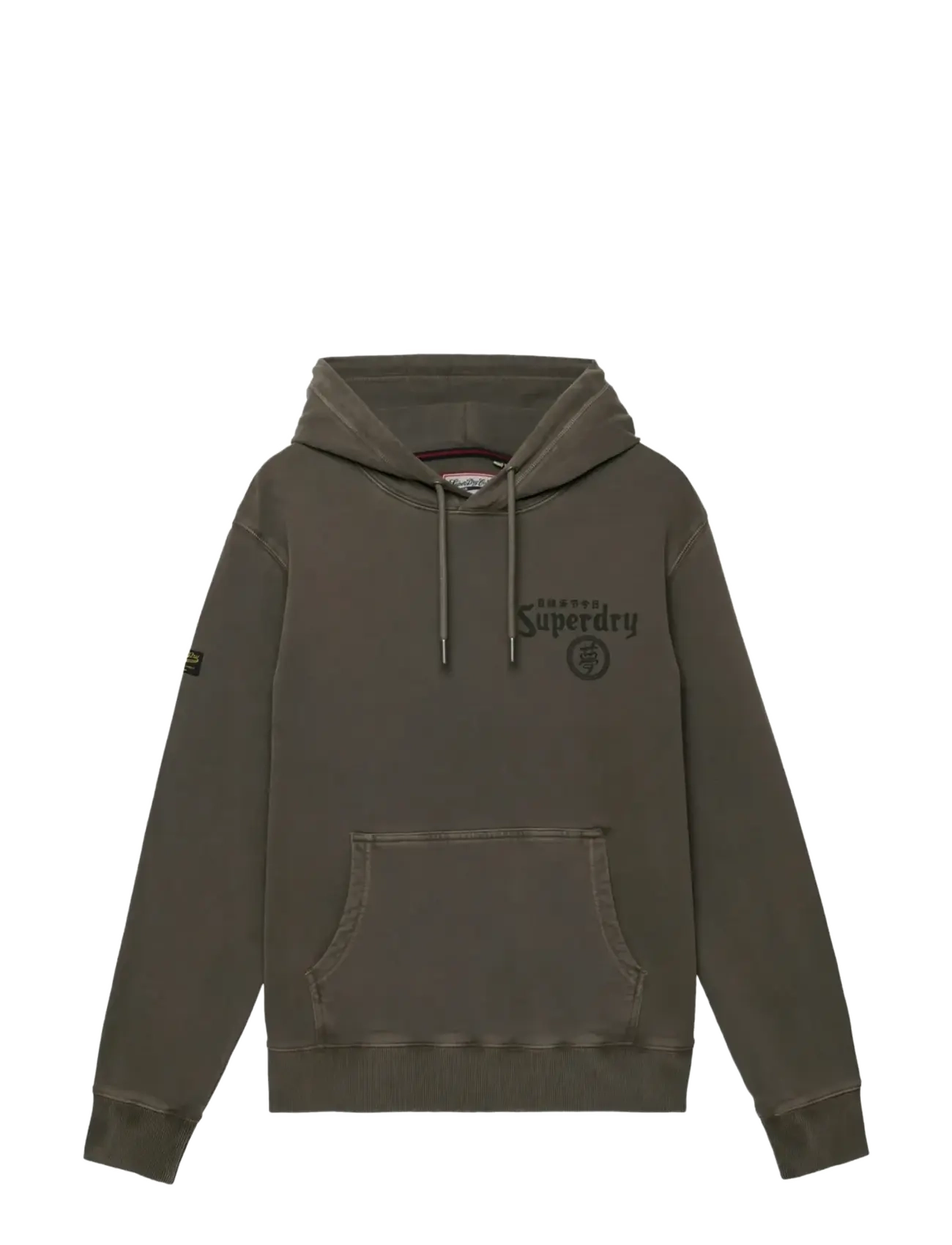SUPERDRY Tokyo Narrative Loose Hood Grau - L - Herren