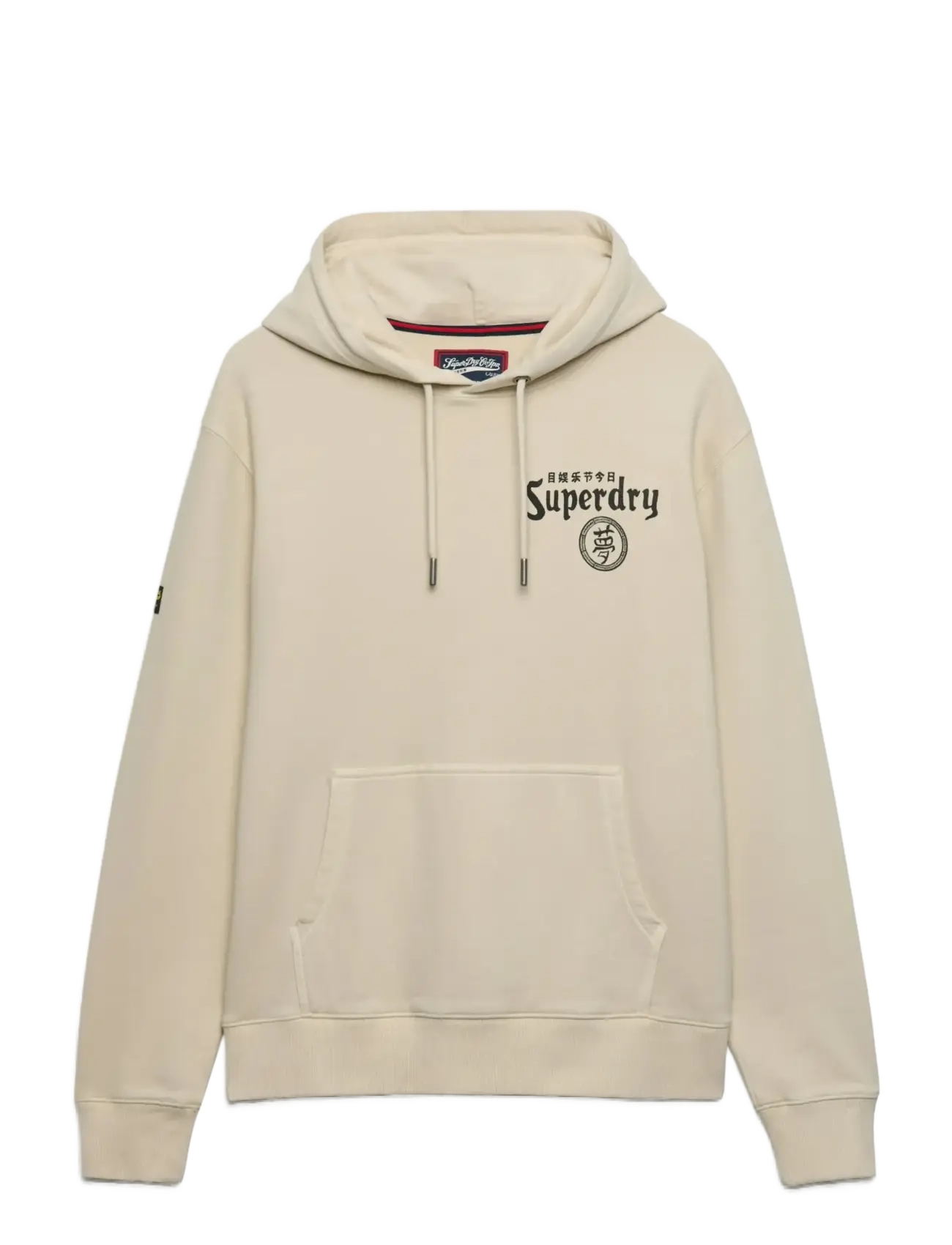 SUPERDRY Tokyo Narrative Loose Hood Cream - XXL - Herren