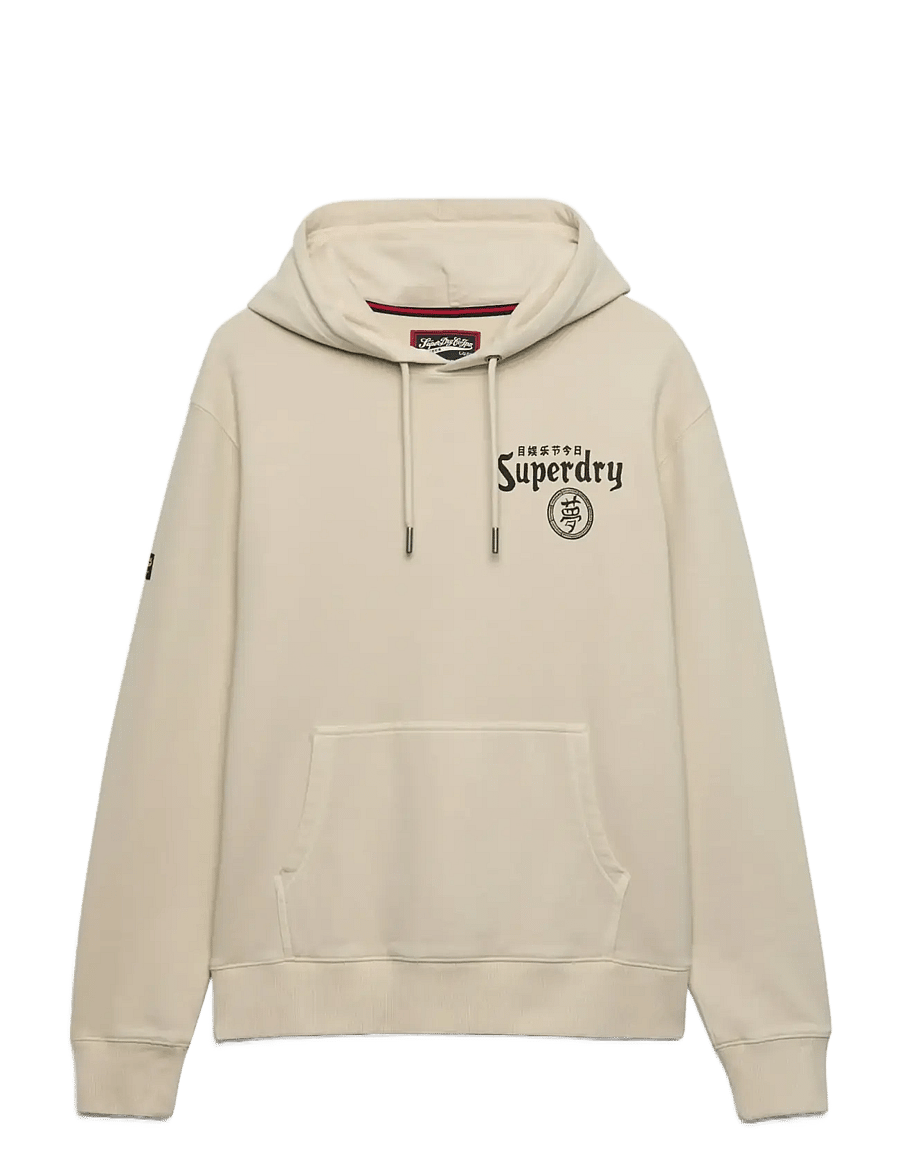 Superdry - TOKYO NARRATIVE LOOSE HOOD - hettegensere - rainy day grey - 1