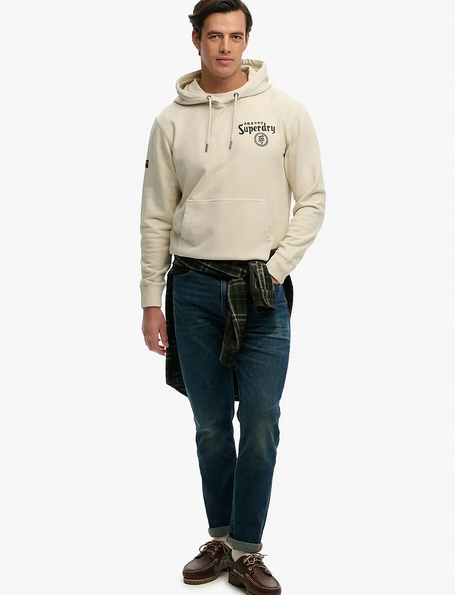 Superdry - TOKYO NARRATIVE LOOSE HOOD - hettegensere - rainy day grey - 5