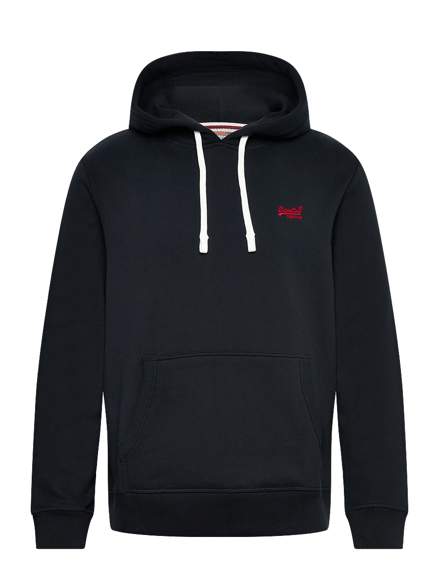 Superdry - ESSENTIAL LOGO CLASSIC HOOD - hoodies - eclipse navy/red - 1