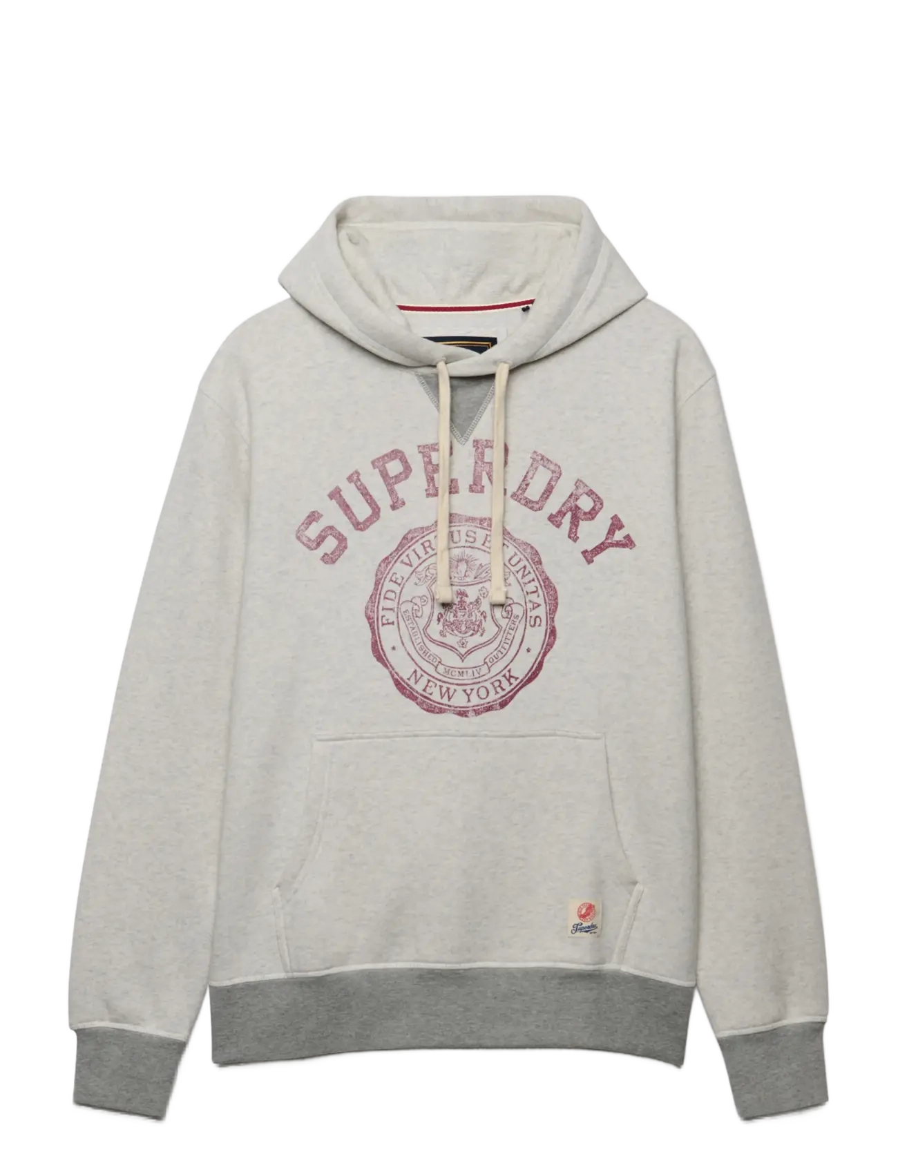 Superdry - ATH ESS HOODIE - kapuutsiga pusad - mcqueen marl - 1