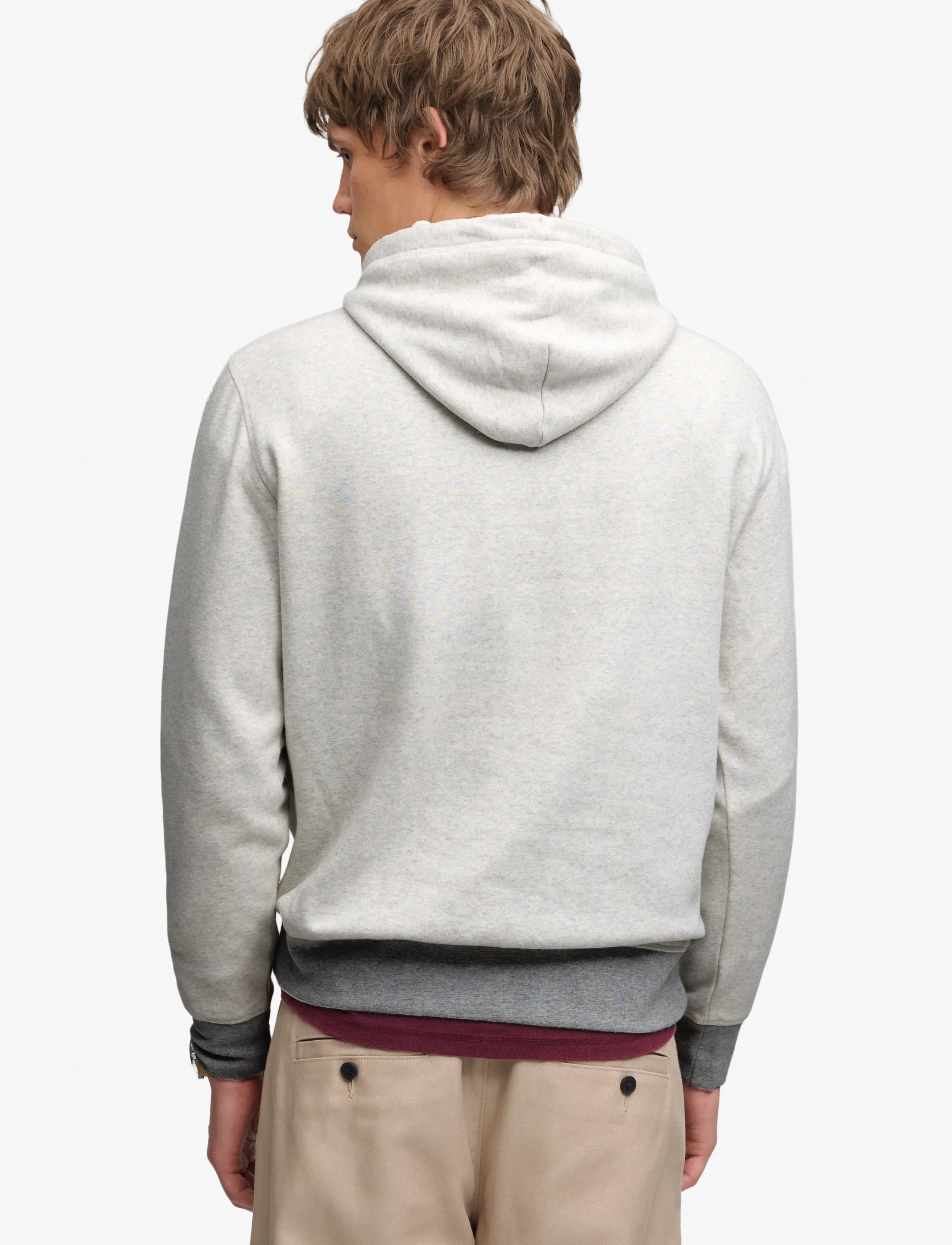Superdry - ATH ESS HOODIE - kapuutsiga pusad - mcqueen marl - 3