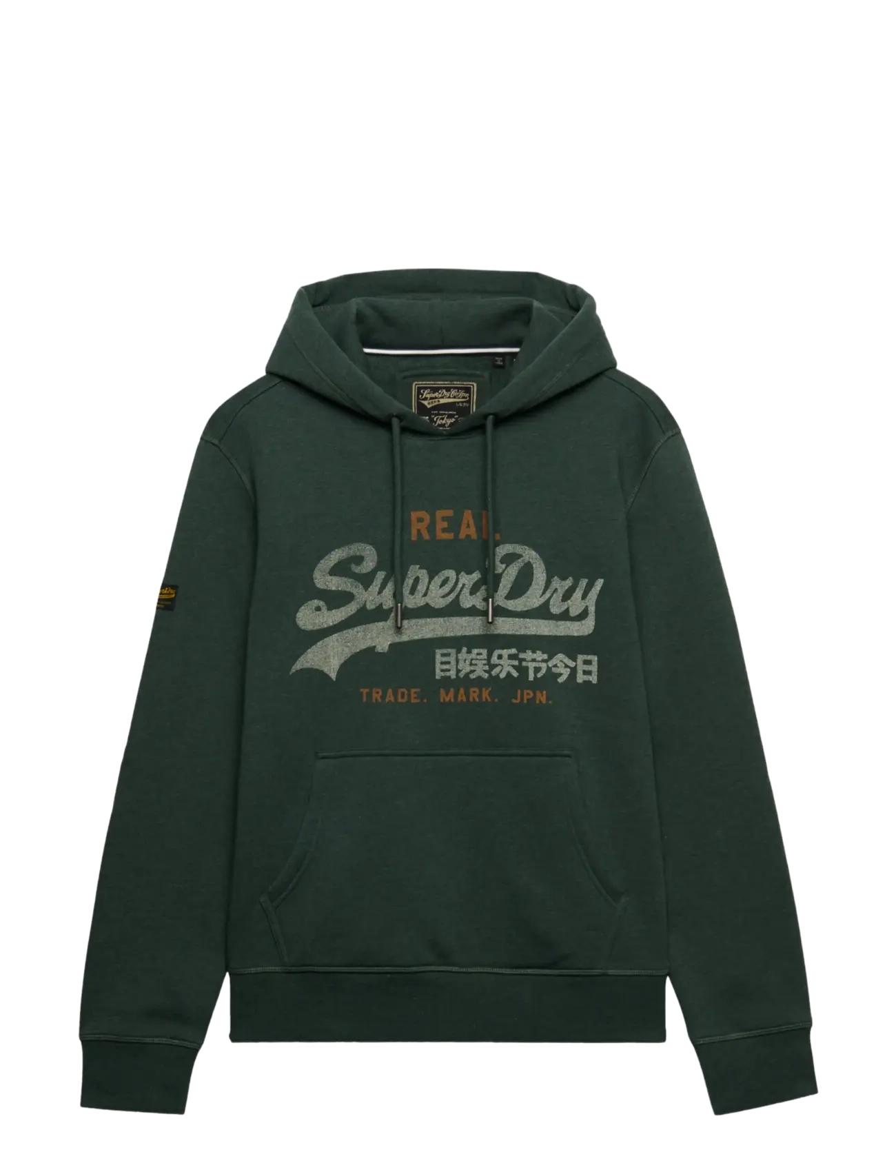 Superdry - VL HERITAGE RELAXED HOOD - hoodies - denver green marl - 2