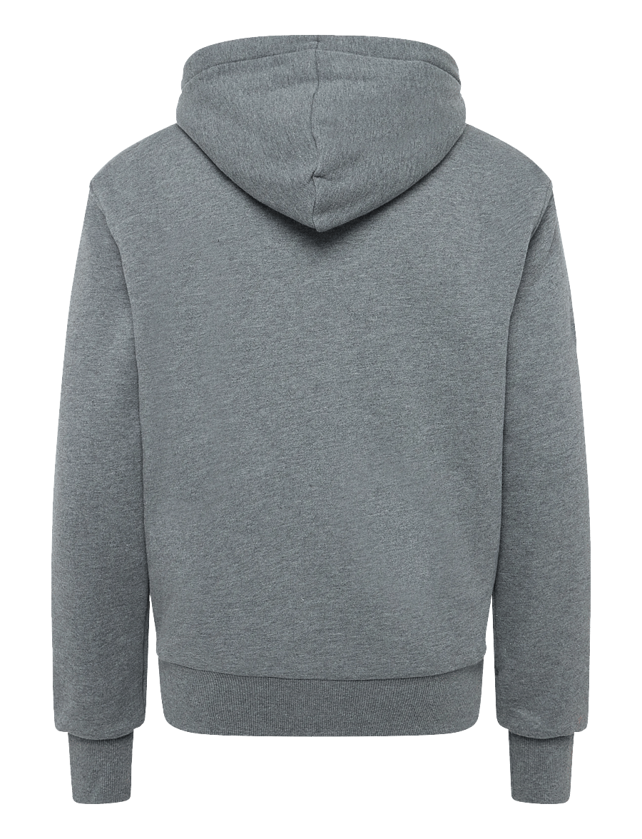 Superdry - BORG LINED ZIPHOOD - hoodies - antique grey marl - 2