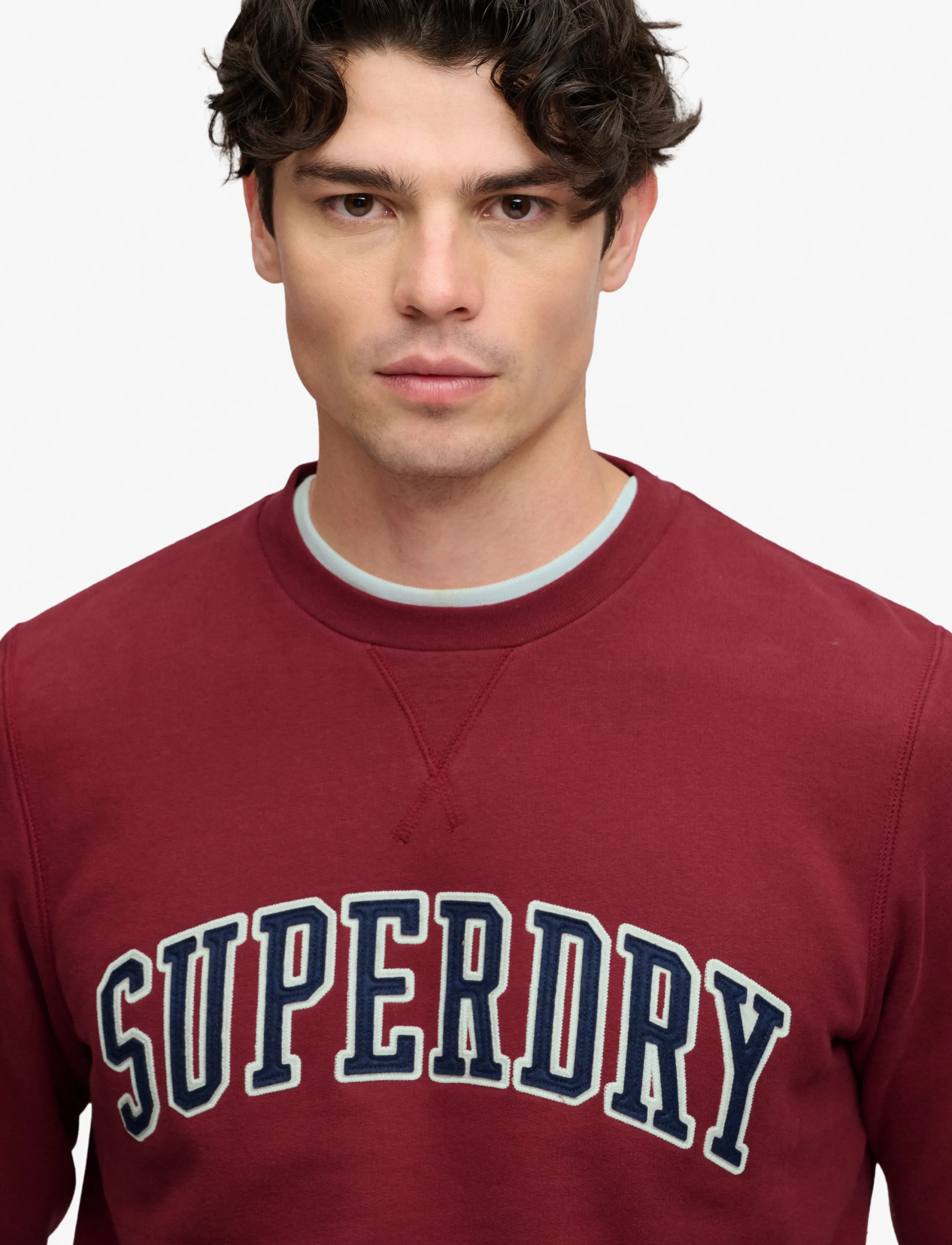 Superdry Athletic Applique Relaxed-tröja herr – bild 5