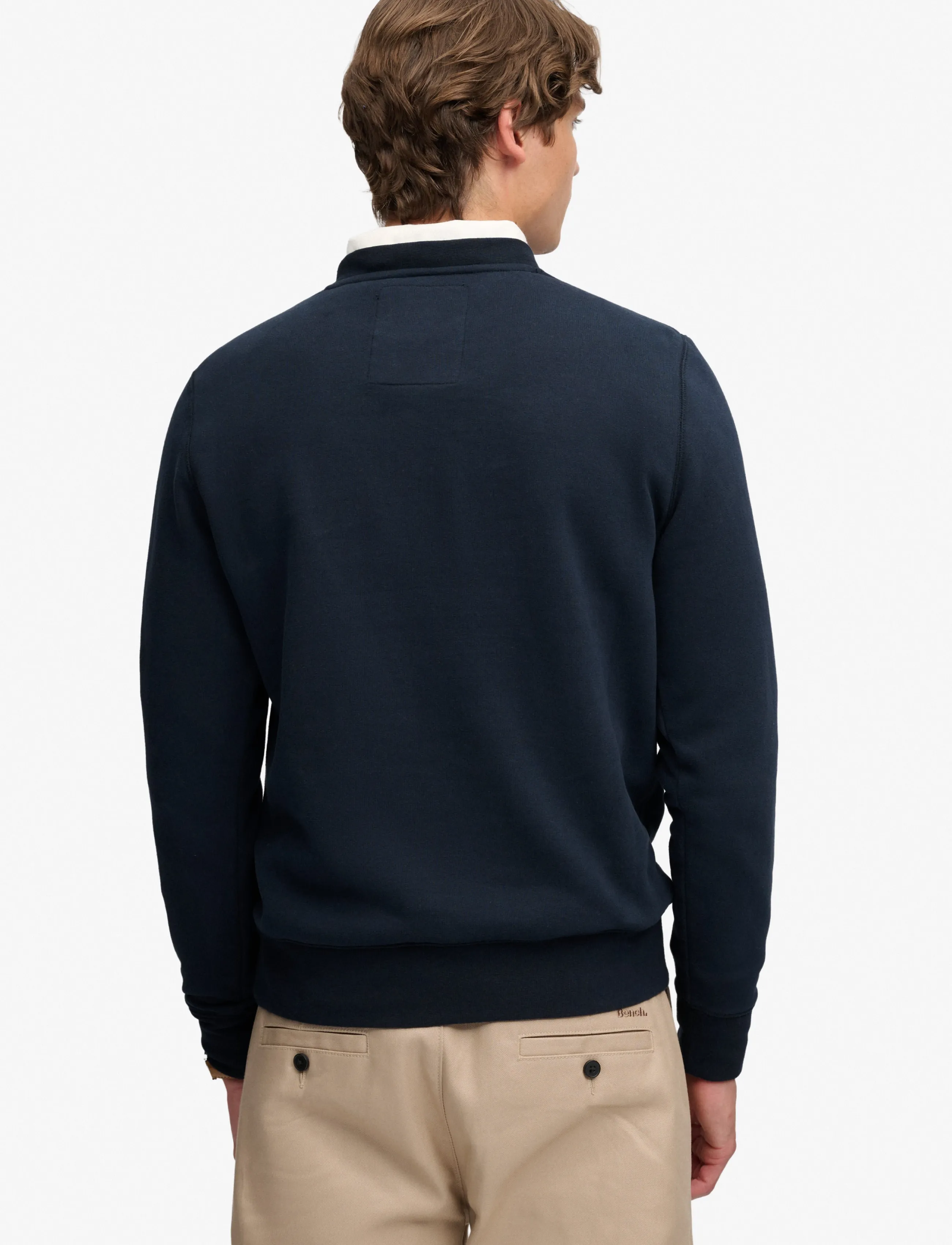 Superdry - ATHLETIC APPLIQUE RELAXED CREW - kollektioner - eclipse navy - 2