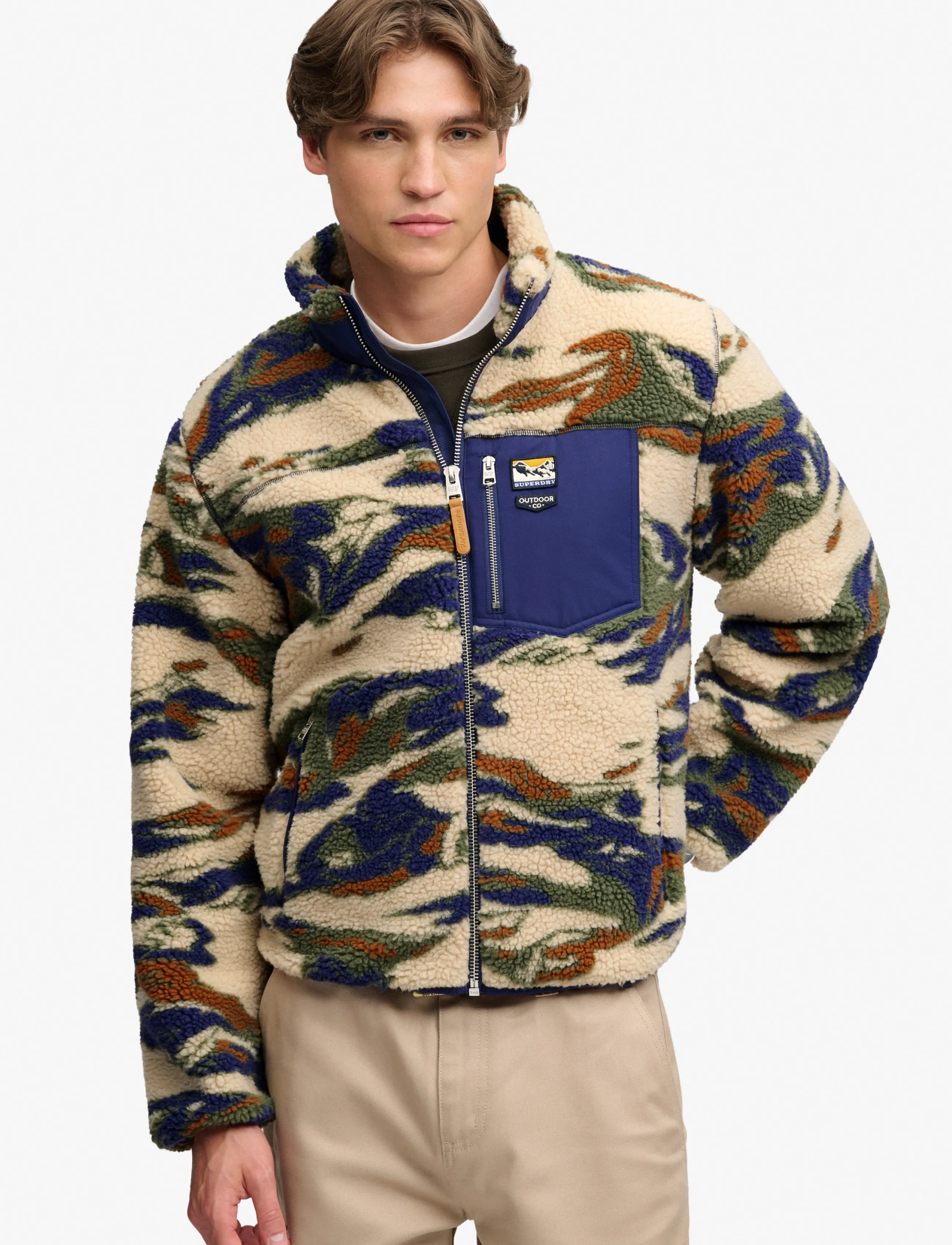 TERRAIN FLEECE ZIP THRU 4