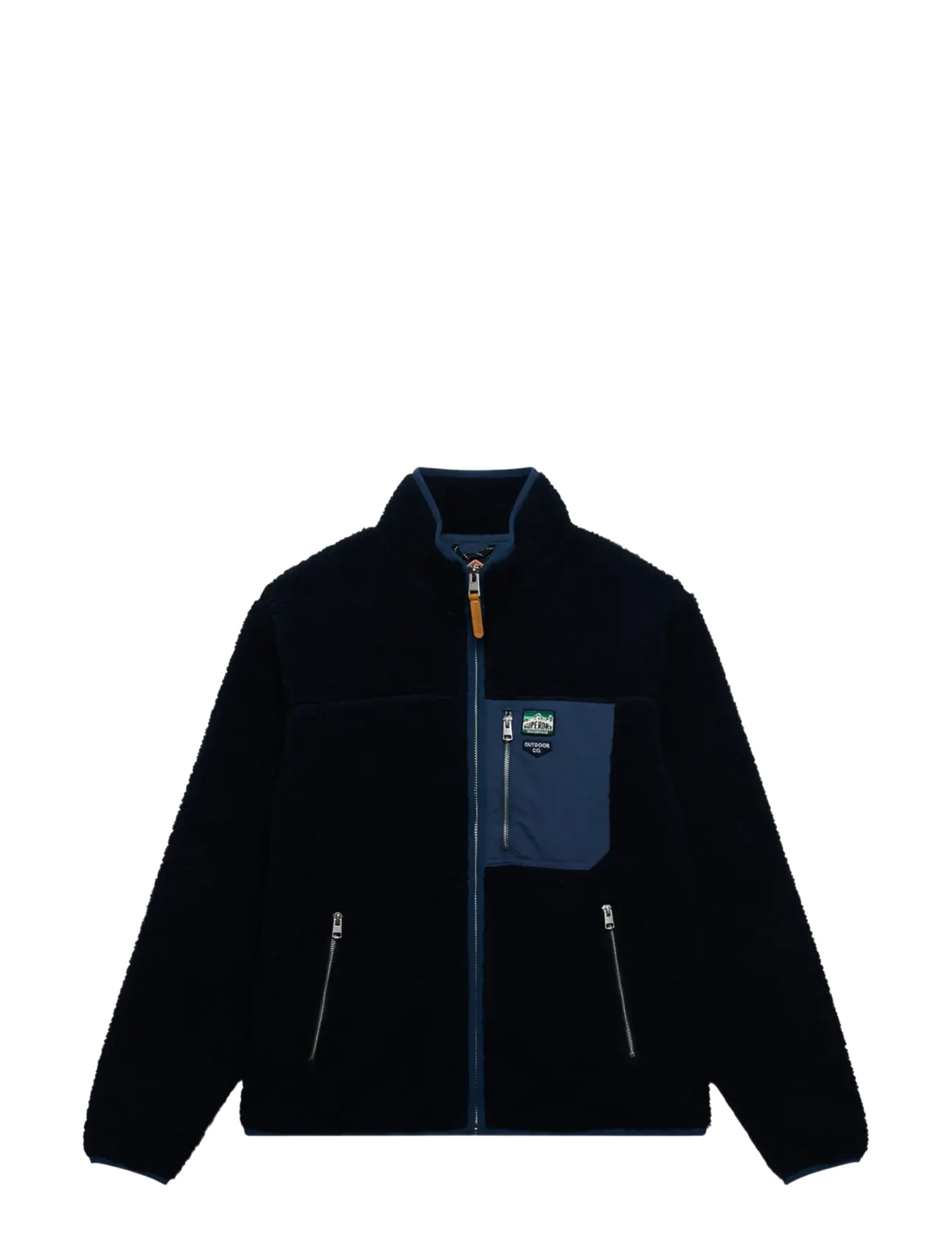 Superdry - VINTAGE RETRO FULL ZIP FLEECE - fall jackets - eclipse navy/navy - 2