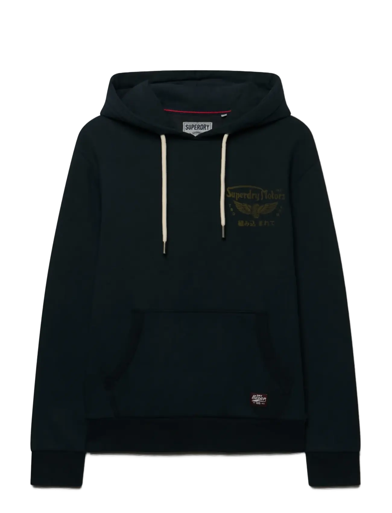 Superdry - VINTAGE BIKER HOOD - jet black - 1