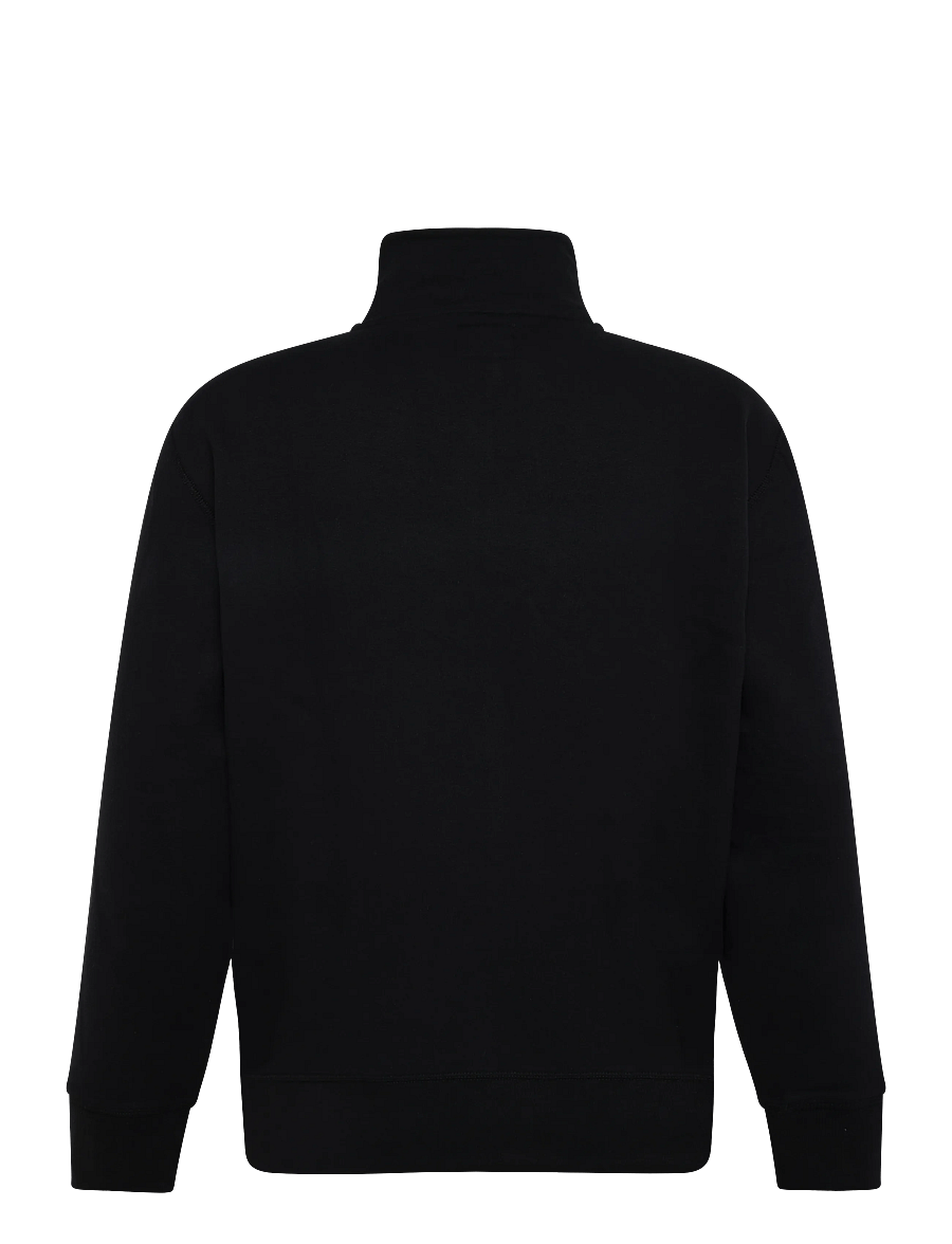 Superdry - ESSENTIAL SERIF LOGO HALF ZIP - swetry zapinane do połowy - black - 2