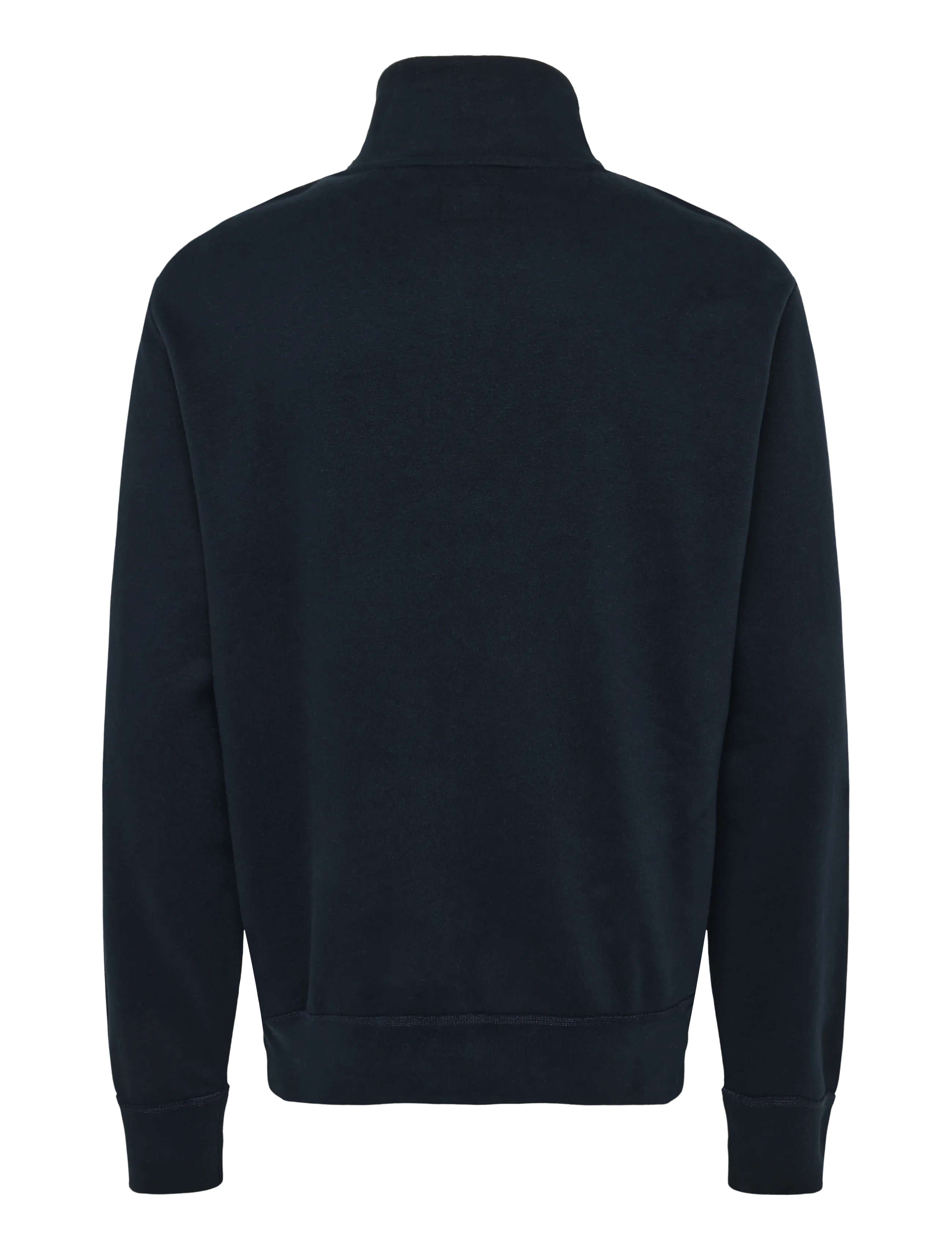 Superdry - ESSENTIAL SERIF LOGO HALF ZIP - pullover mit halbem reißverschluss - dark navy - 2