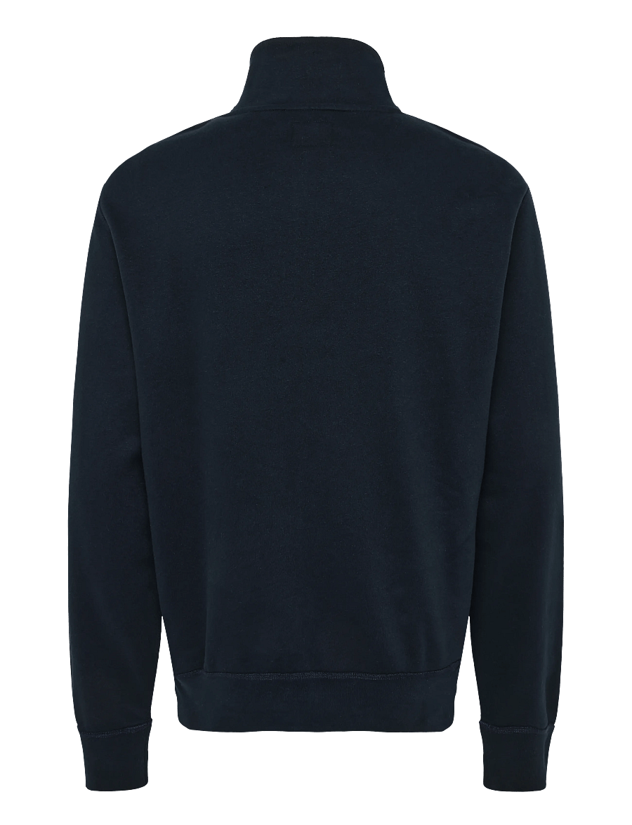 Superdry - ESSENTIAL SERIF LOGO HALF ZIP - pullover mit halbem reißverschluss - dark navy - 2