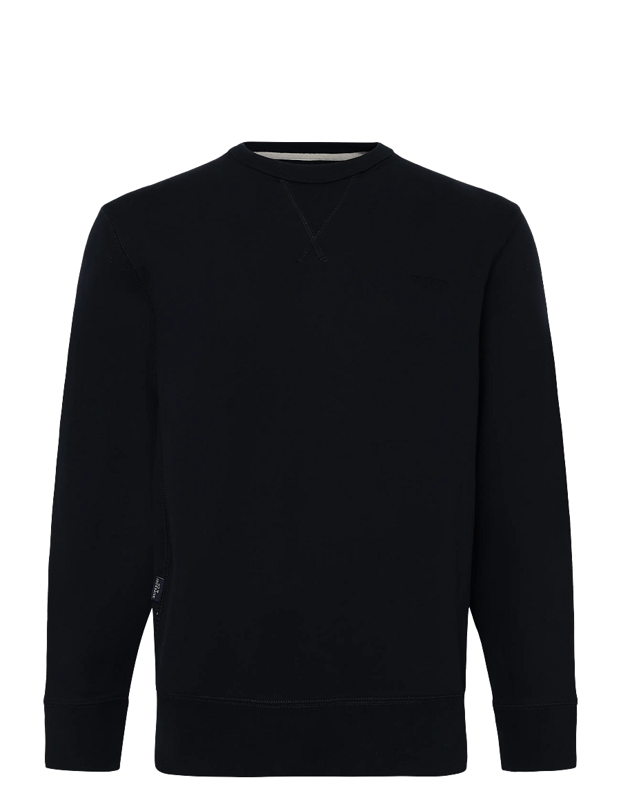 Superdry - ESSENTIAL STACKED LOGO CREW - dressipluusid - dark navy - 1