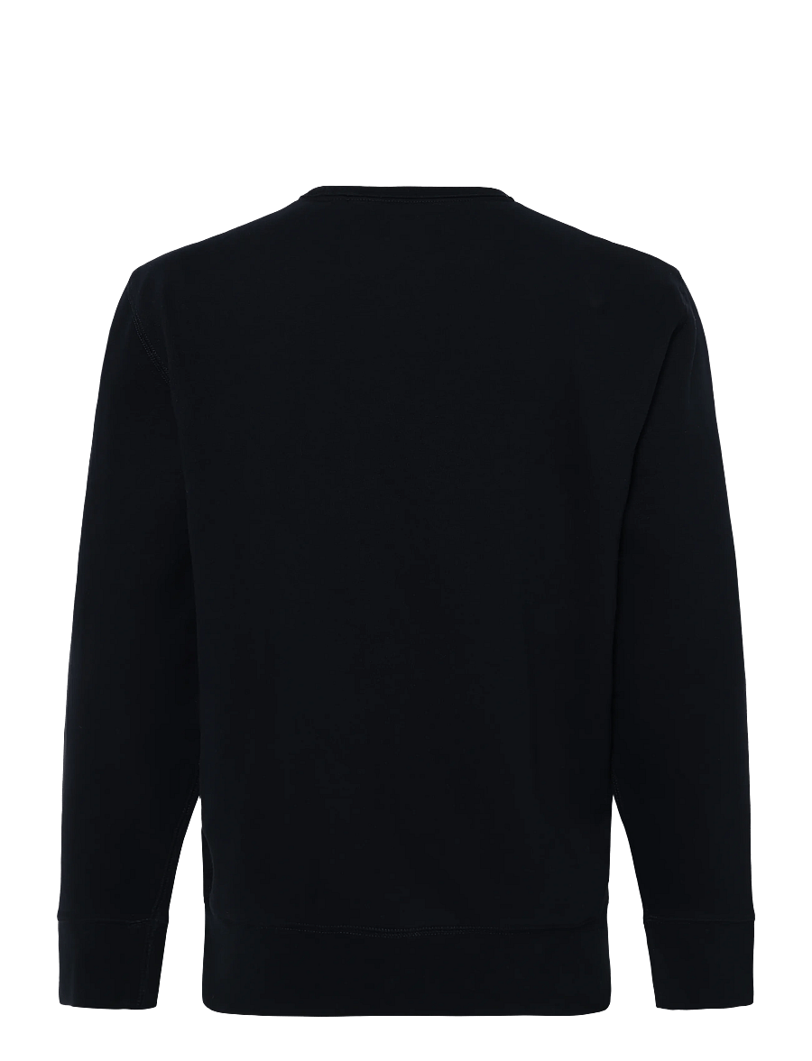 Superdry - ESSENTIAL STACKED LOGO CREW - dressipluusid - dark navy - 2