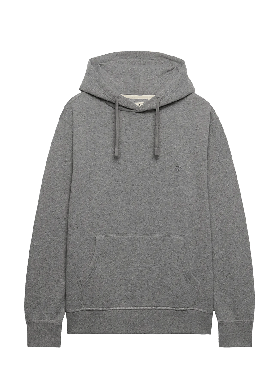 Superdry - ESSENTIAL SDCO LOGO HOOD - kapuutsiga pusad - dark vintage grey marl - 2