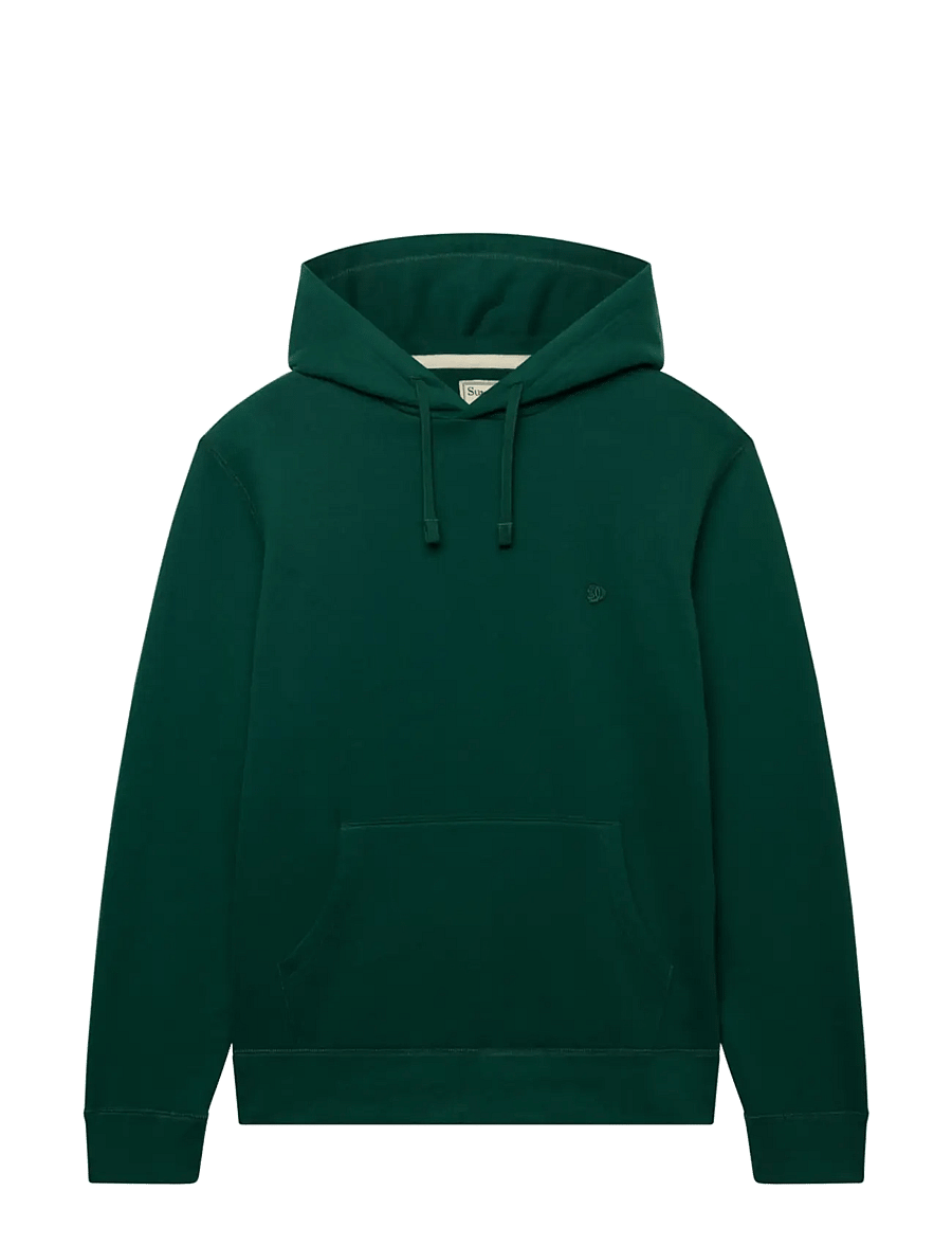 Superdry - ESSENTIAL SDCO LOGO HOOD - kapuutsiga pusad - varsity green - 1
