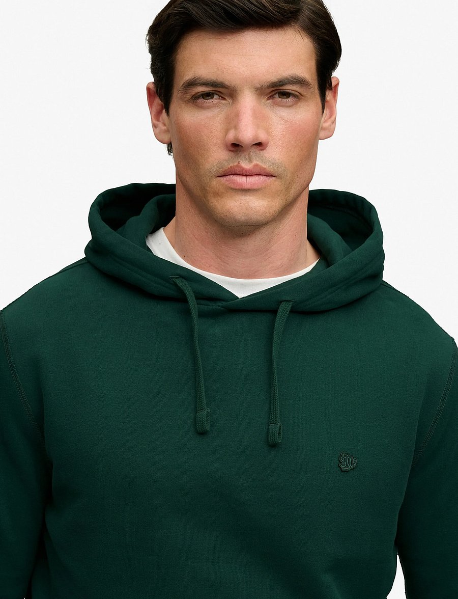 Superdry - ESSENTIAL SDCO LOGO HOOD - kapuutsiga pusad - varsity green - 3