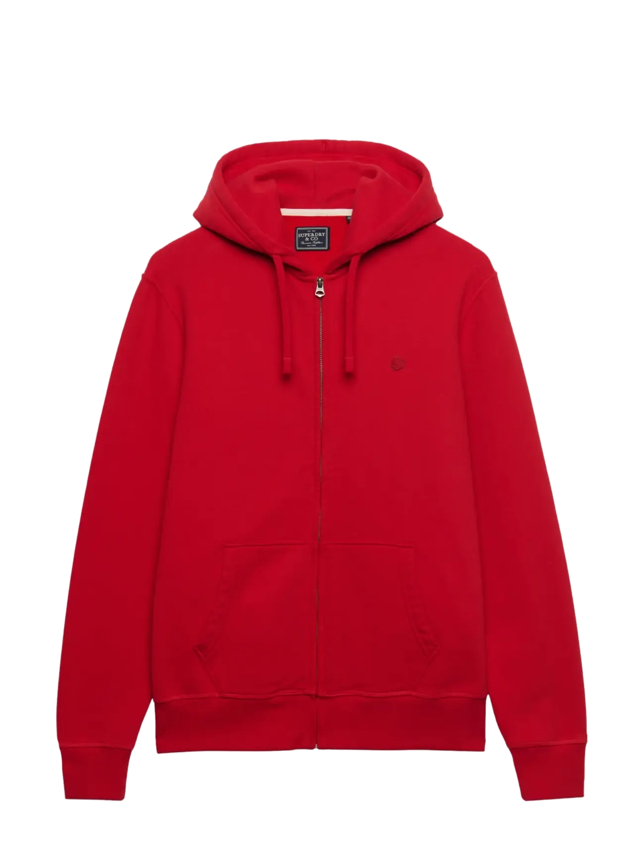 Superdry - ESSENTIAL SDCO LOGO ZIPHOOD - hoodies - base red - 2