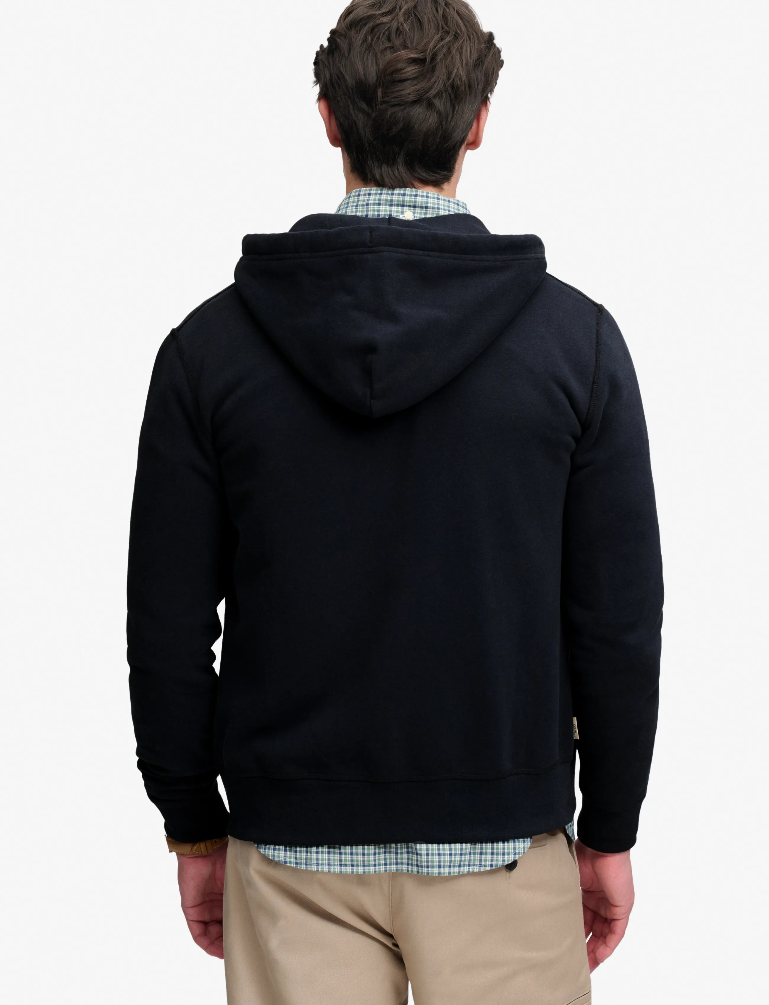 Superdry - ESSENTIAL SDCO LOGO ZIPHOOD - kapuutsiga pusad - dark navy - 4