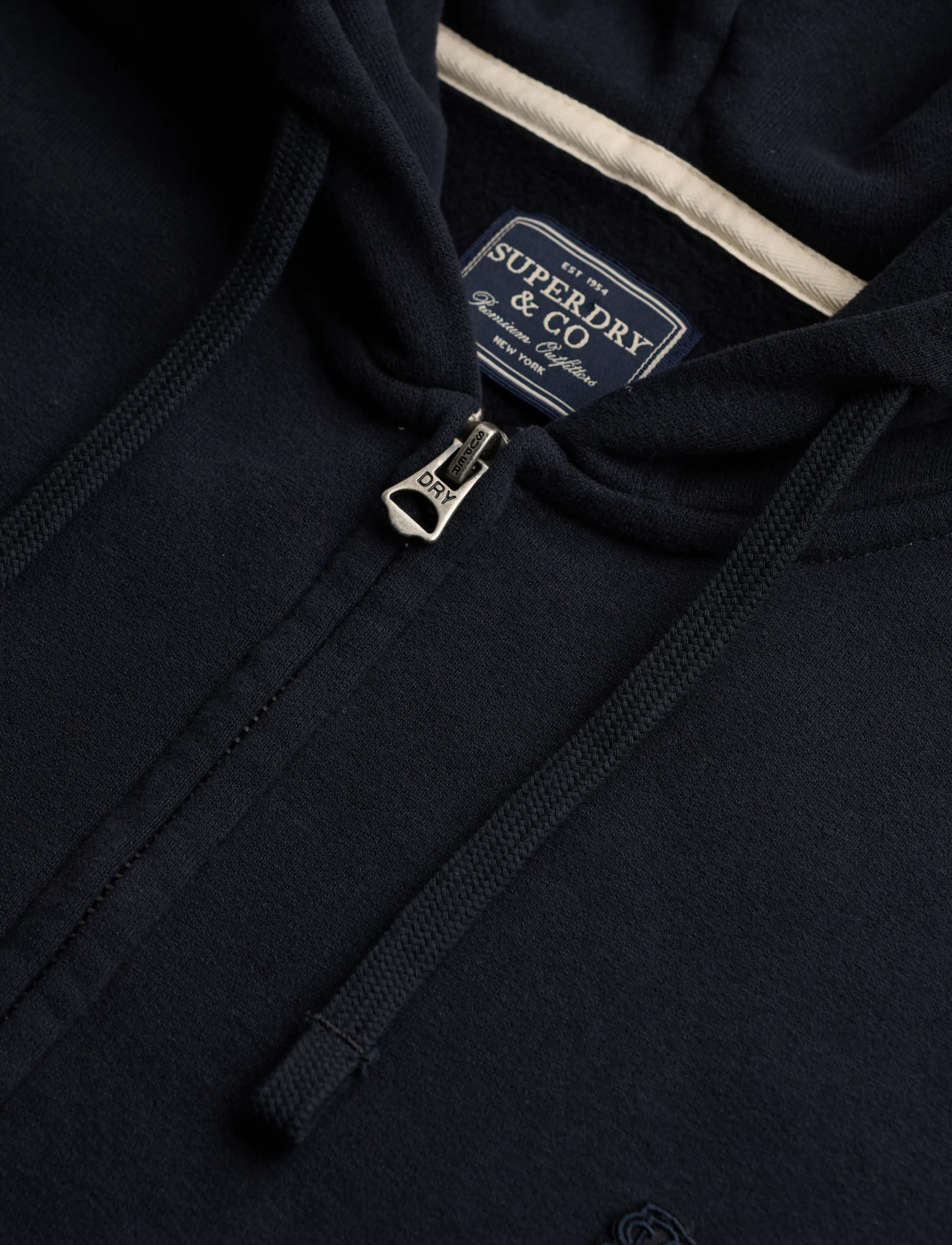 Superdry - ESSENTIAL SDCO LOGO ZIPHOOD - kapuutsiga pusad - dark navy - 5