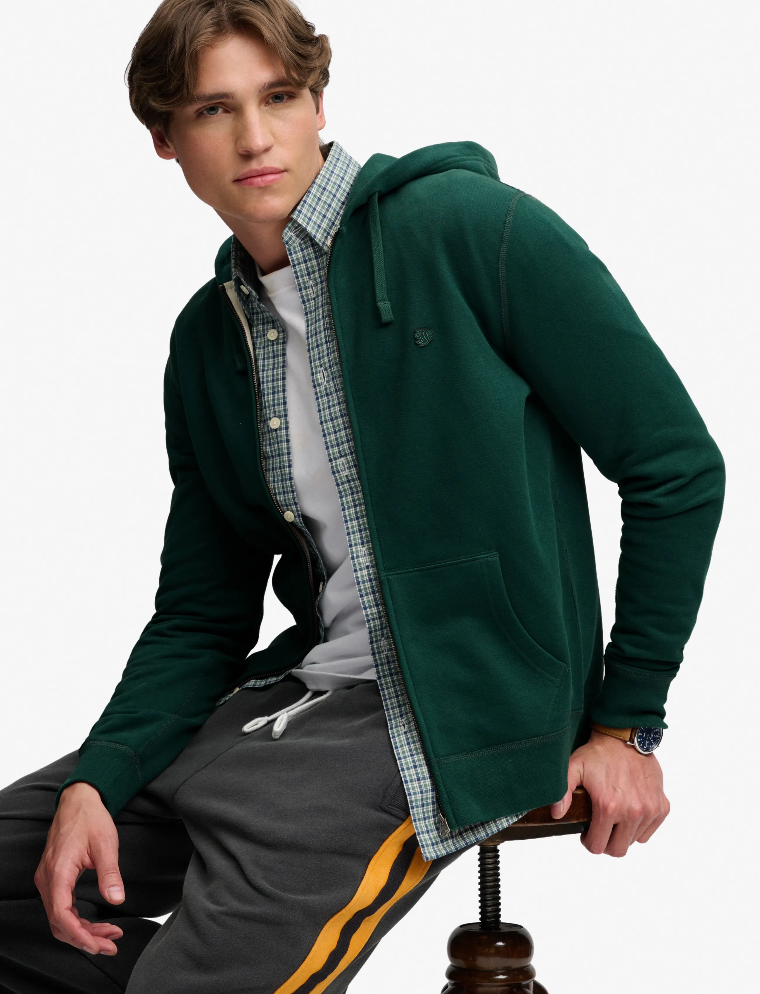 Superdry & Co Sweatjacka 'Essential' herr – bild 8