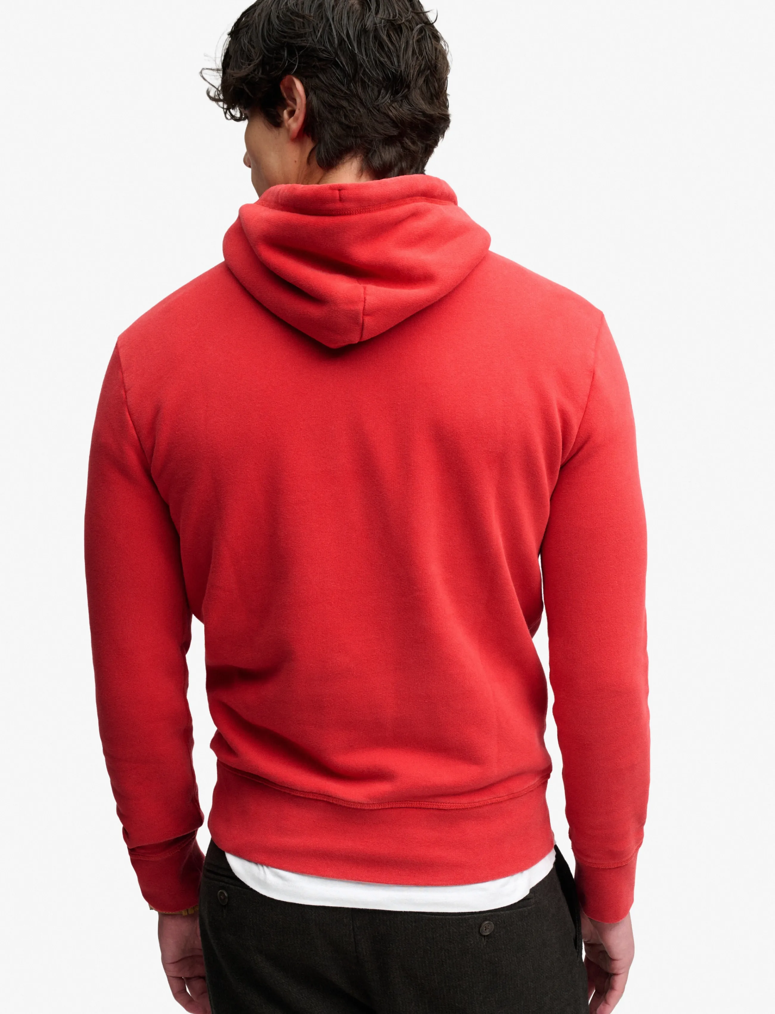 Superdry - 1954 COMPANY RELAXED HOOD - kapuzenpullover - base red - 3