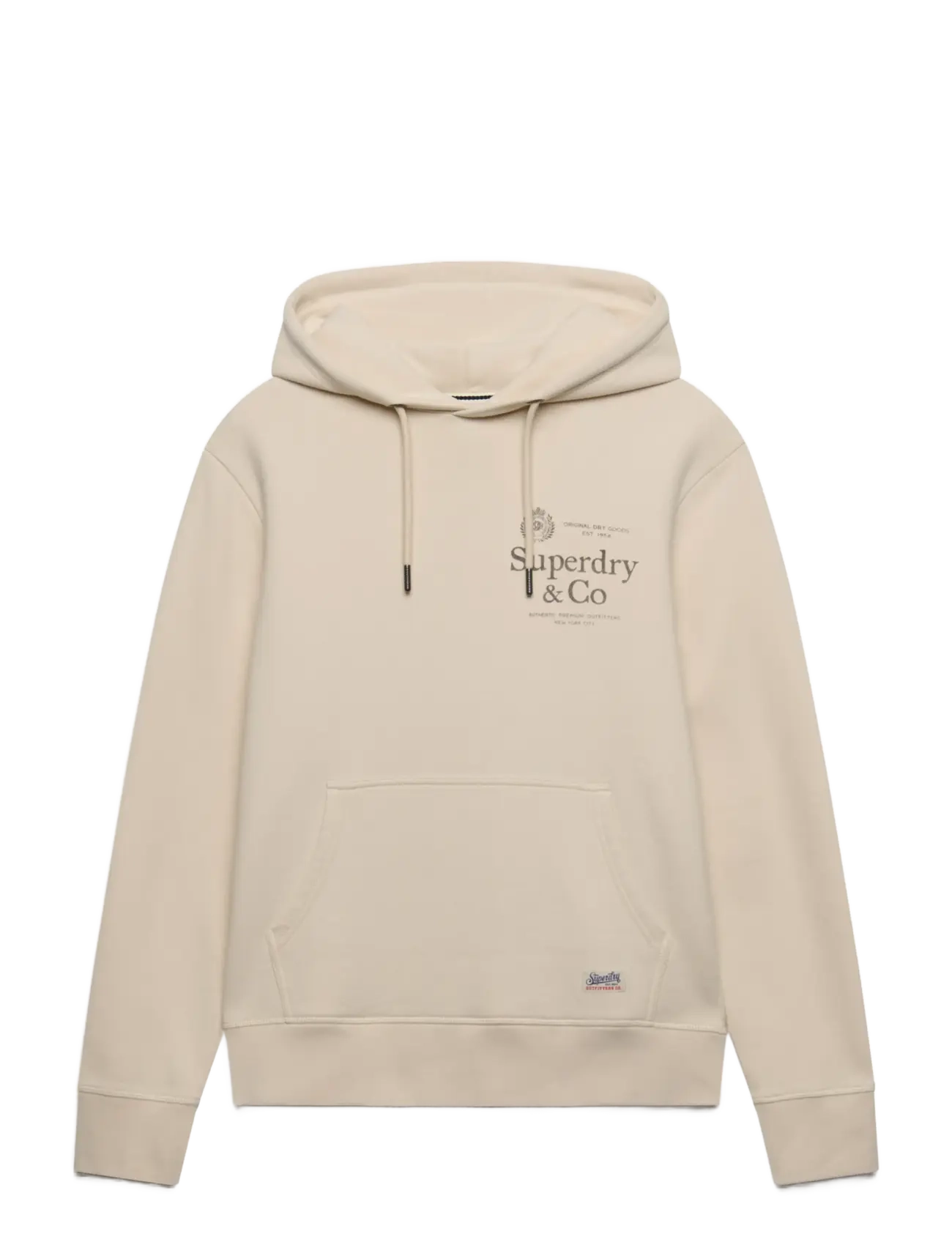 Superdry - 1954 COMPANY RELAXED HOOD - hoodies - birch - 1