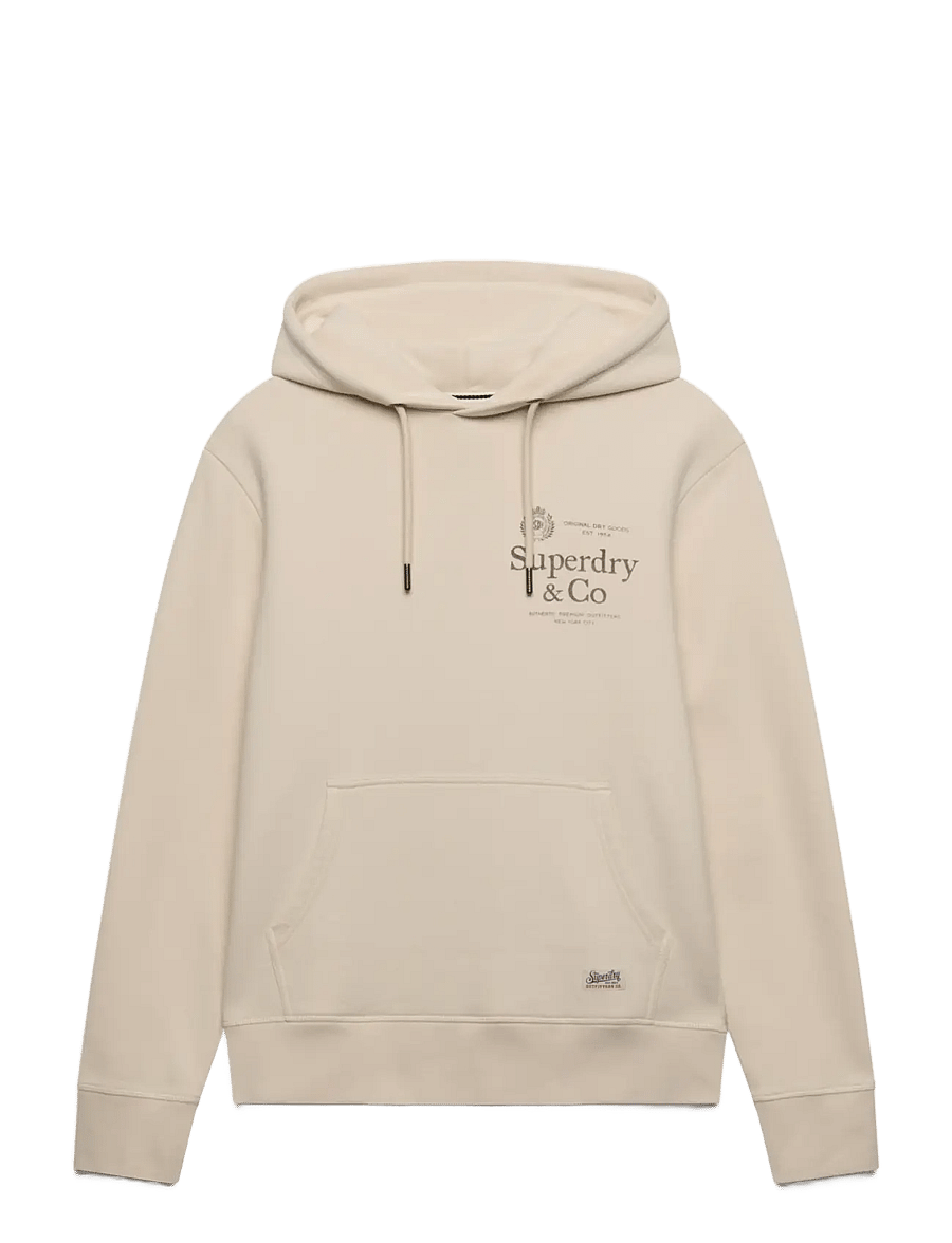 Superdry - 1954 COMPANY RELAXED HOOD - hoodies - birch - 1