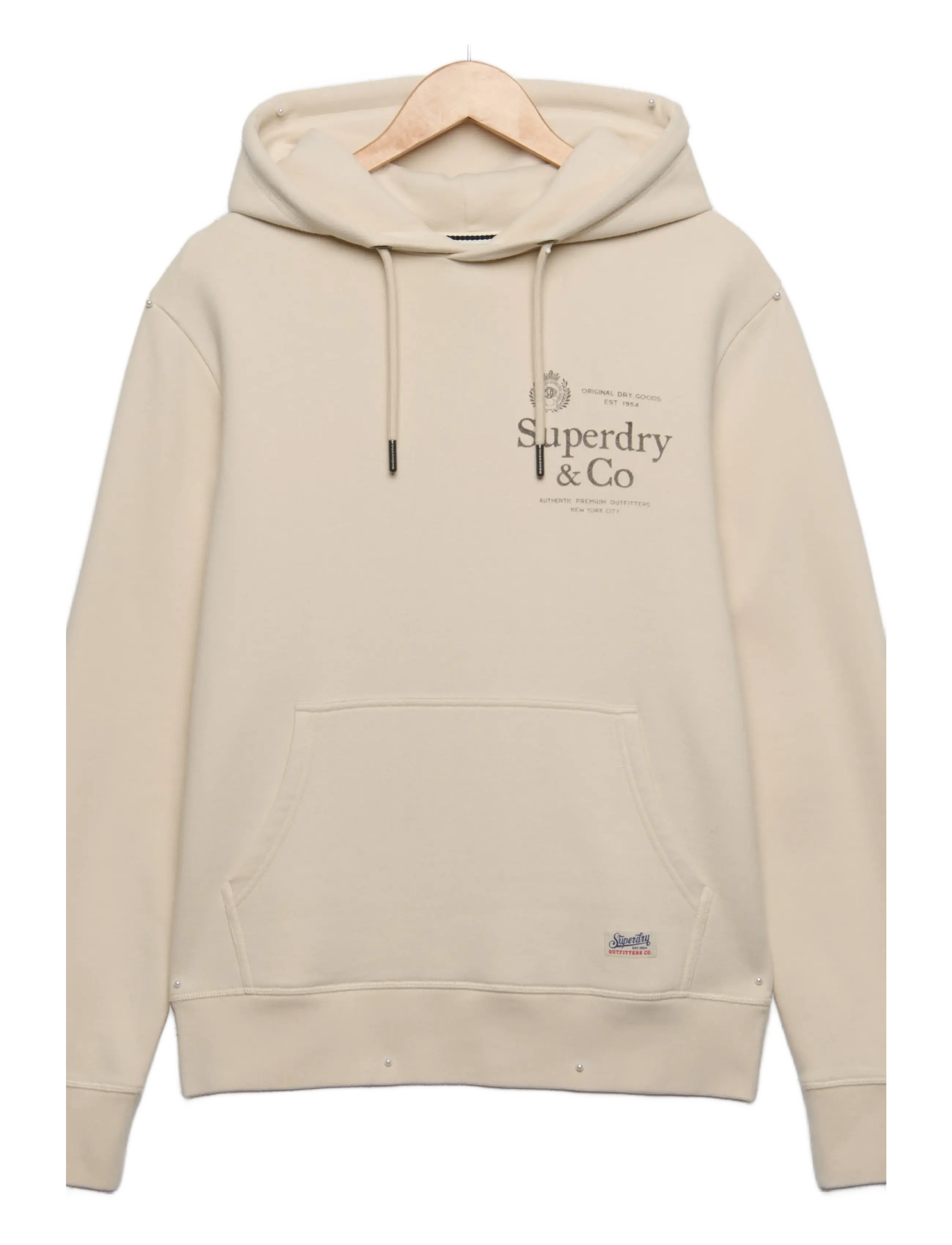 Superdry - 1954 COMPANY RELAXED HOOD - hoodies - birch - 3