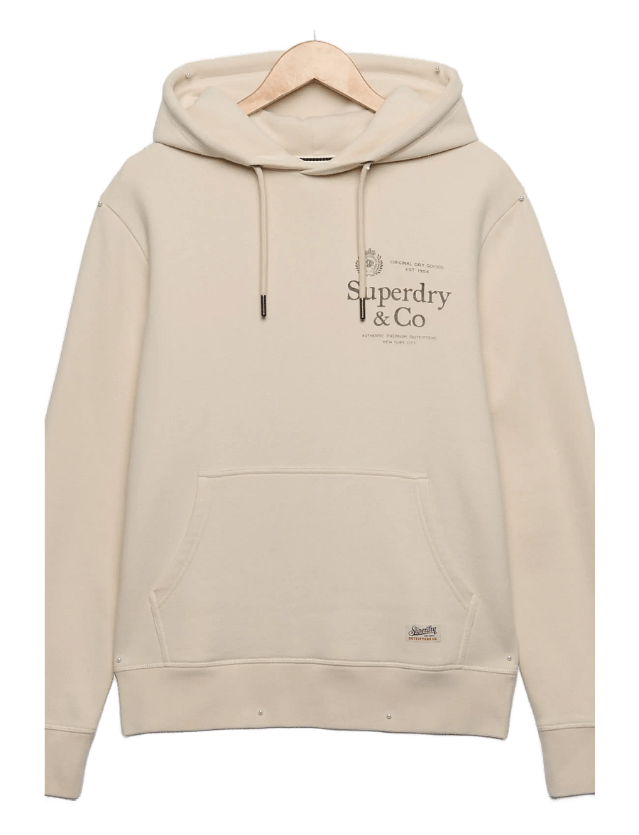 Superdry - 1954 COMPANY RELAXED HOOD - hoodies - birch - 3