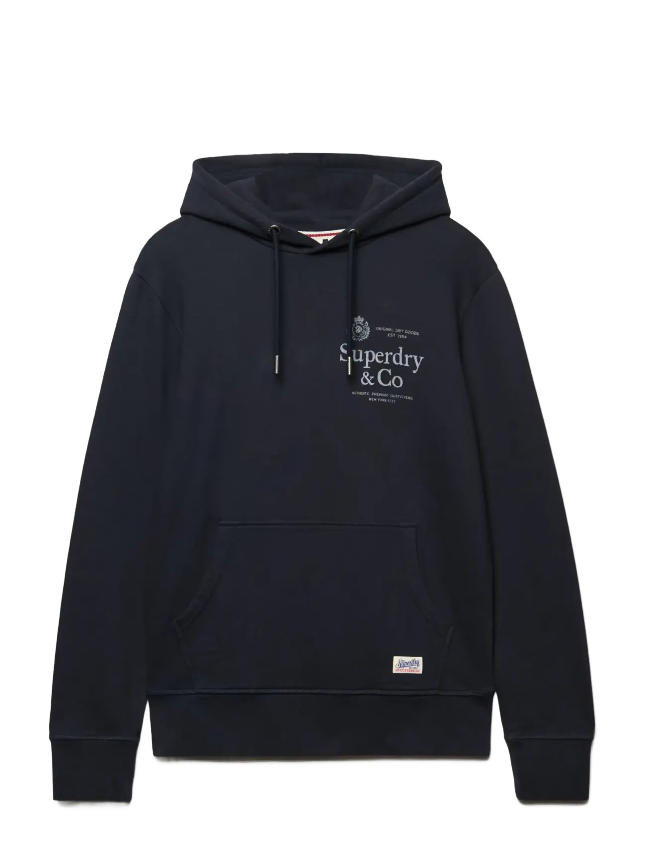 Superdry - 1954 COMPANY RELAXED HOOD - hoodies - dark navy - 1