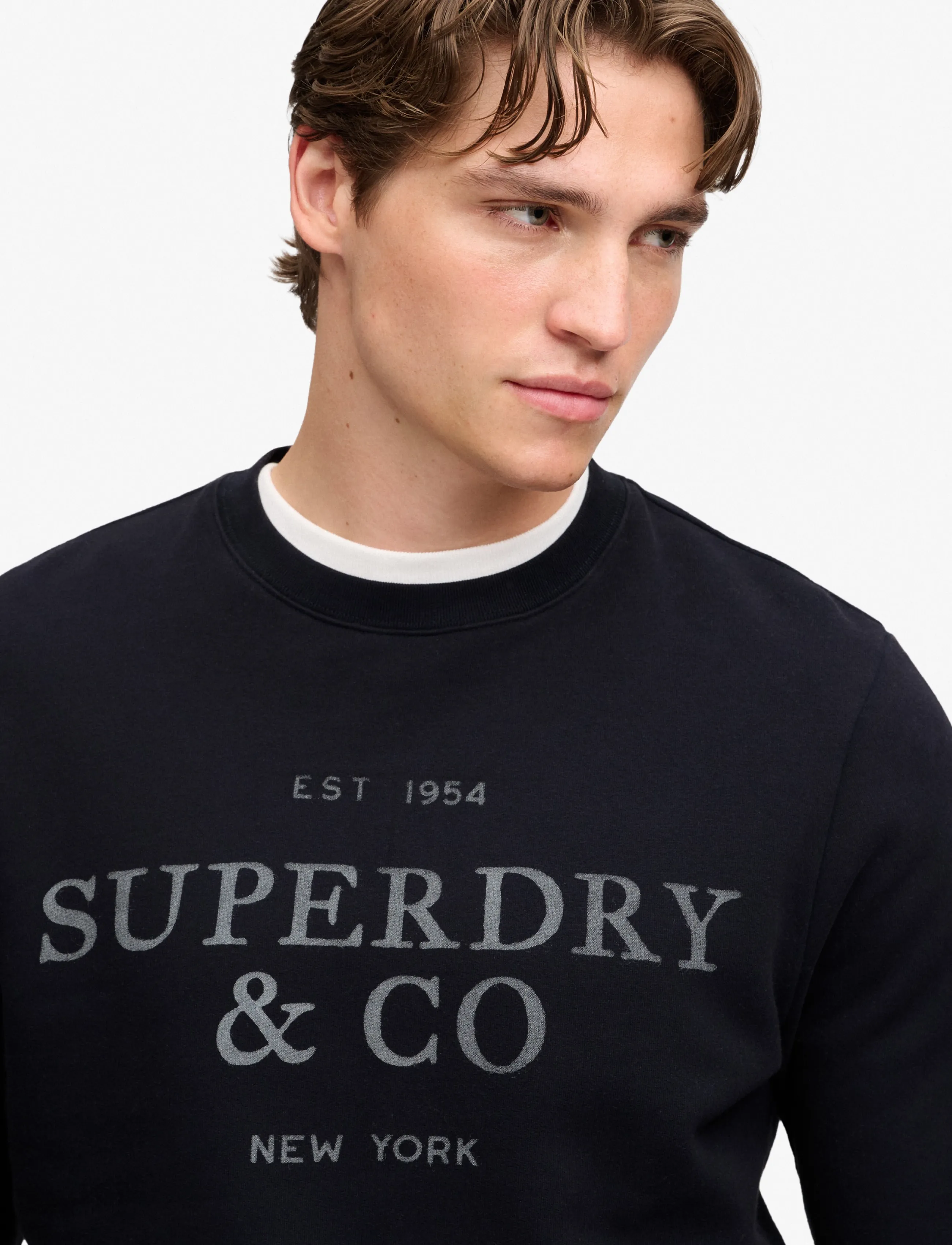Superdry - 1954 COMPANY RELAXED SWEAT - sweatshirts - dark navy - 4