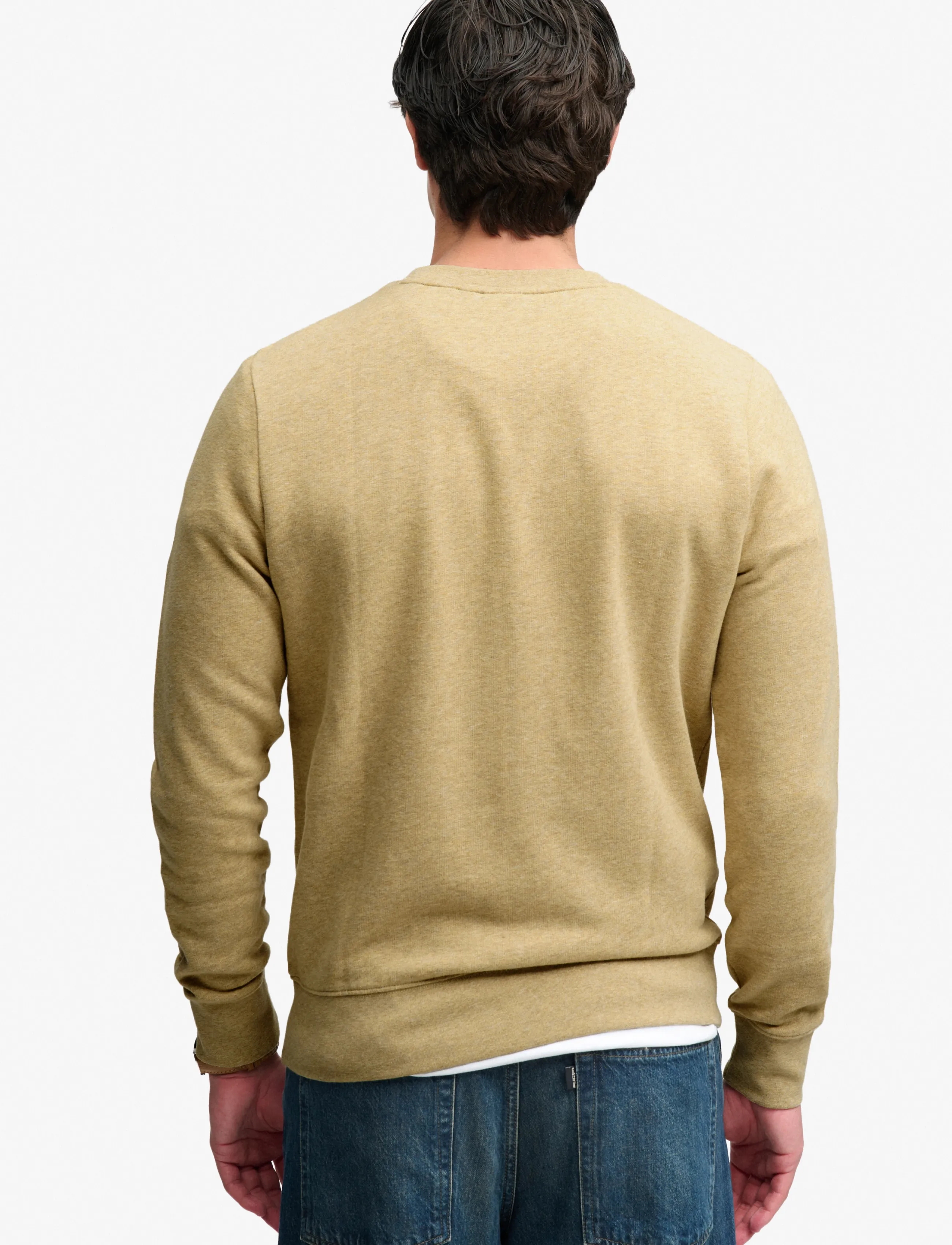Superdry - 1954 COMPANY RELAXED SWEAT - kollektioner - pumice stone beige marl - 2