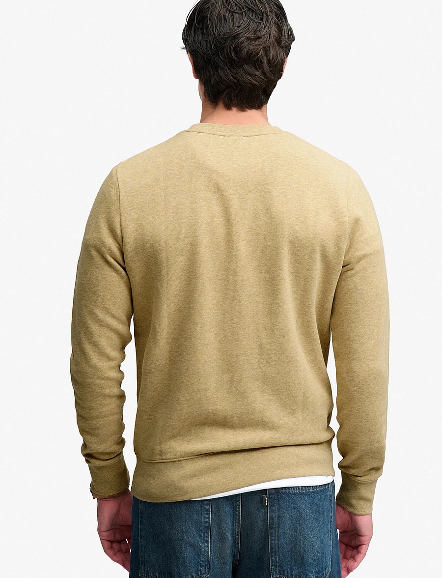 Superdry - 1954 COMPANY RELAXED SWEAT - kollektioner - pumice stone beige marl - 2