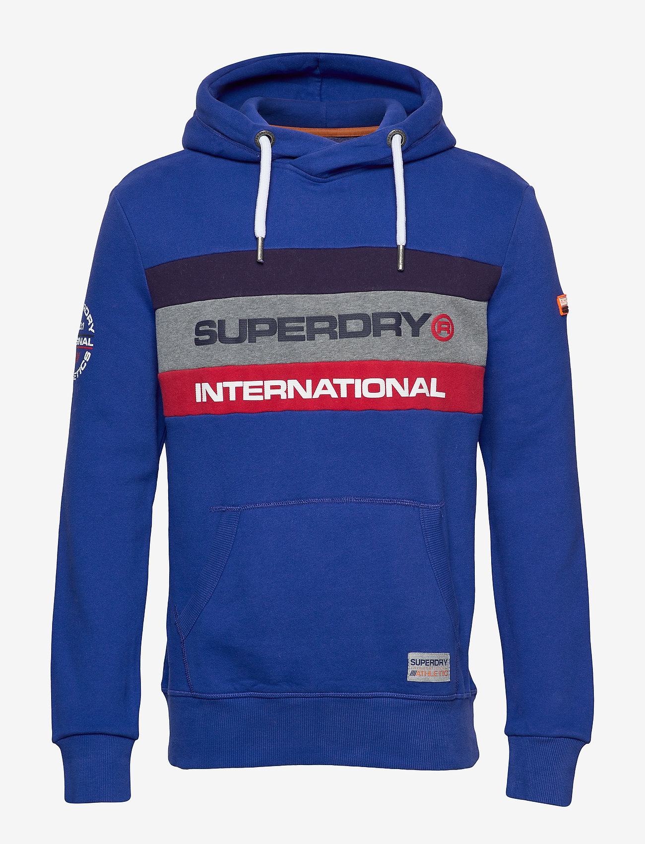 TROPHY TRI COLOUR HOOD - SWISS BLUE