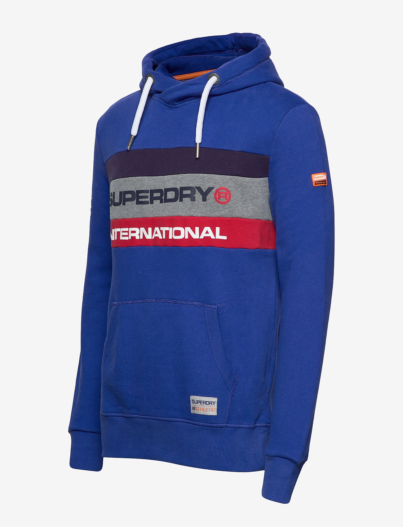 Superdry - TROPHY TRI COLOUR HOOD - swiss blue - 4