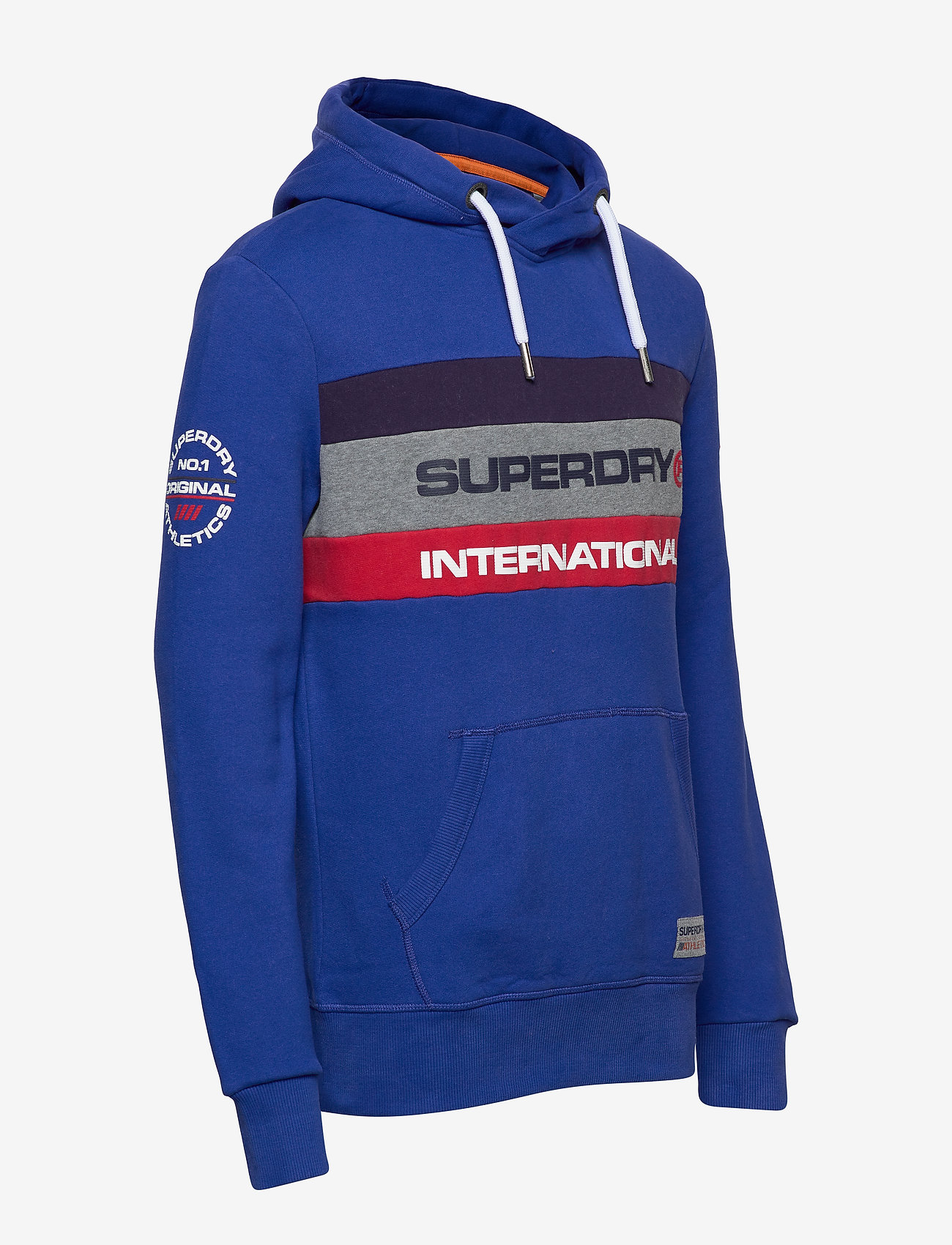 Superdry - TROPHY TRI COLOUR HOOD - swiss blue - 5