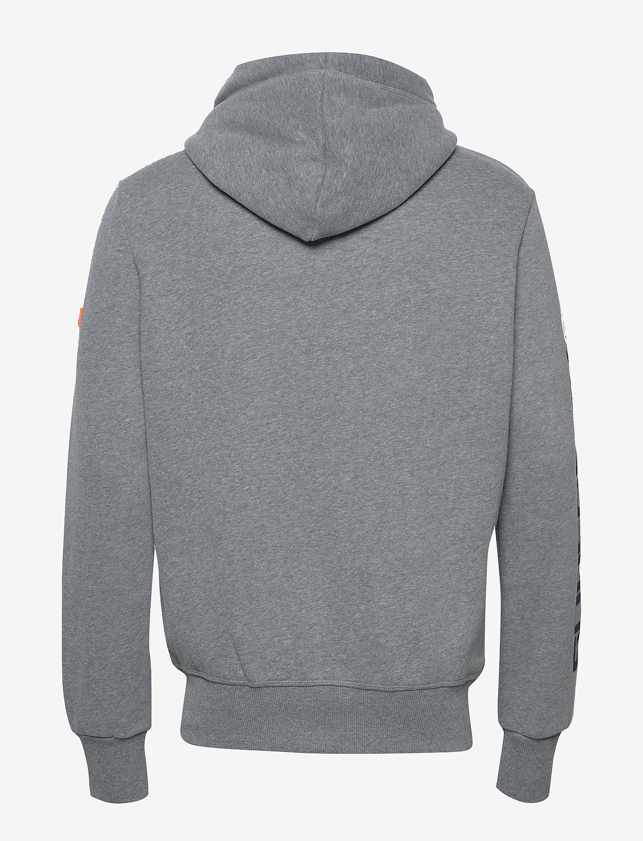 Superdry - TROPHY TRI COLOUR ZIPHOOD - dark trophy grey marl - 1