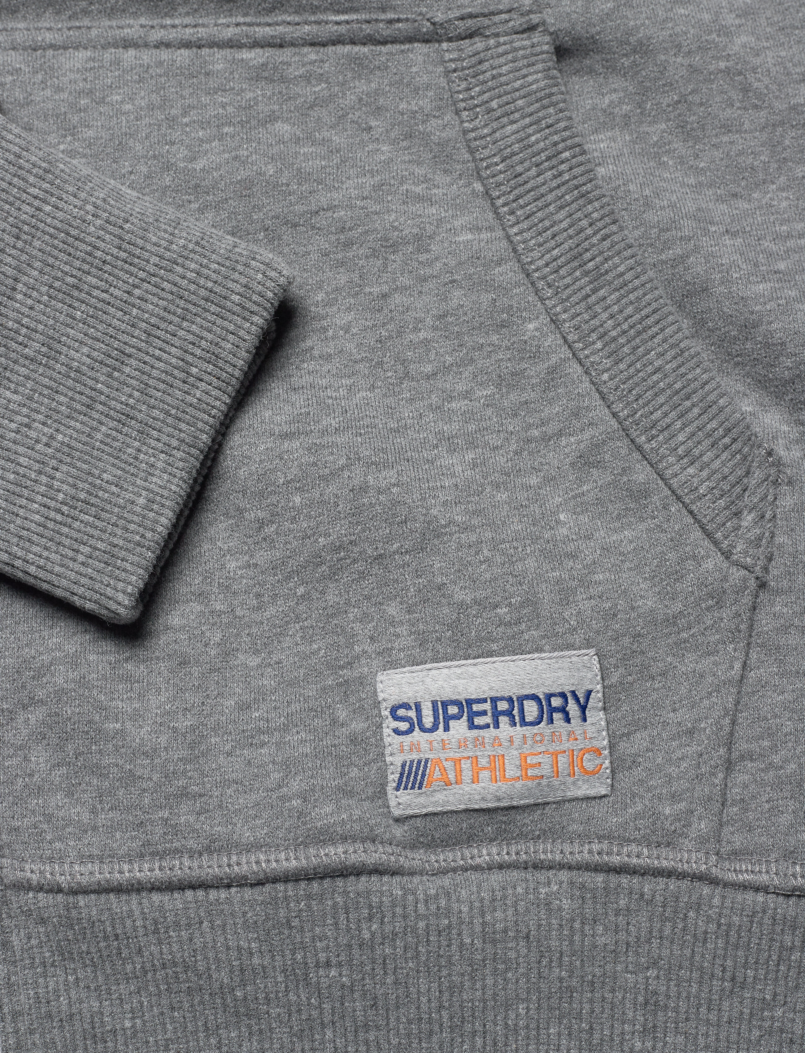 Superdry - TROPHY TRI COLOUR ZIPHOOD - dark trophy grey marl - 5
