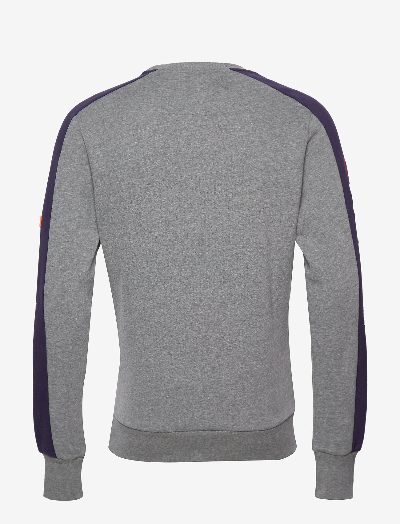 Superdry - TROPHY TRI COLOUR CREW - dark trophy grey marl - 1