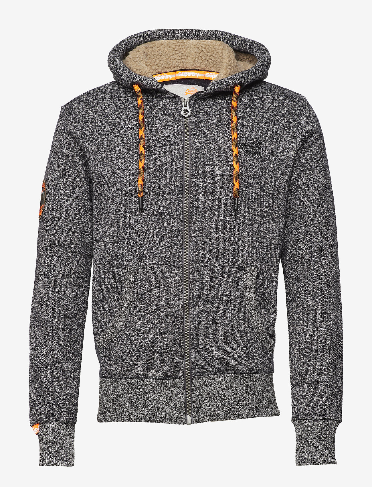 ORANGE LABEL MOUNTAIN ZIPHOOD - MIDNIGHT NAVY GRIT