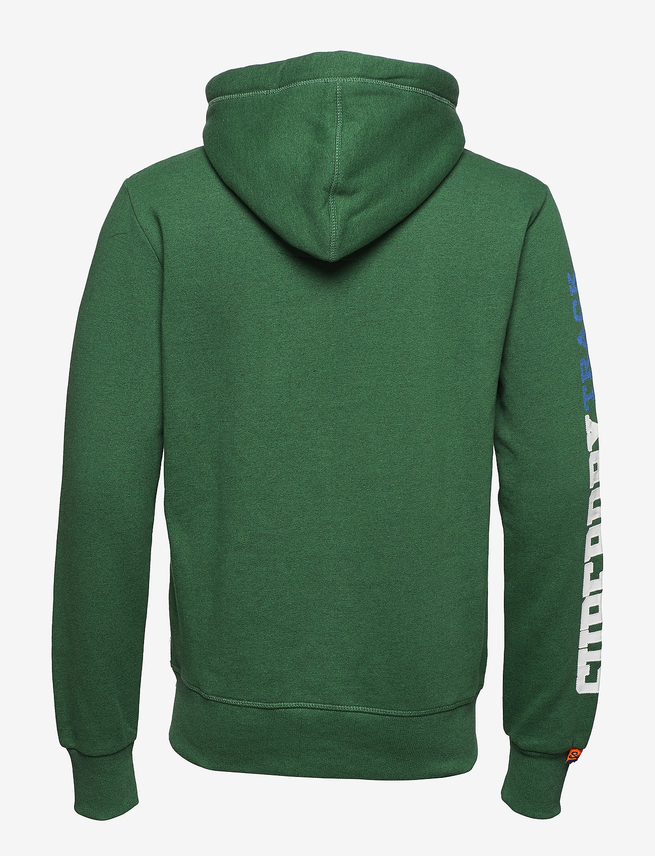 Superdry - TRACK & FIELD ZIPHOOD - bright midwest green grit - 1