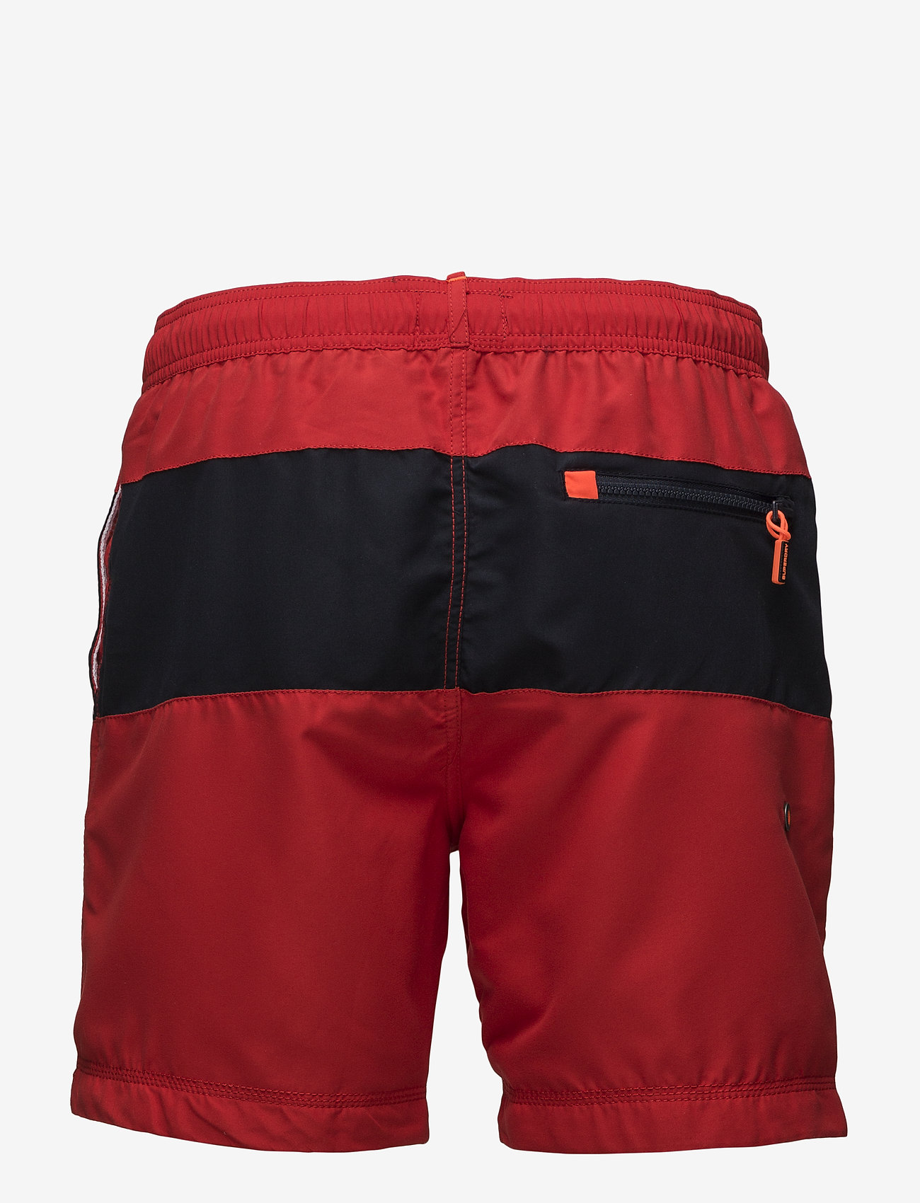 Superdry - WATERPOLO BANNER SWIM SHORT - yacht club red/darkest navy - 1