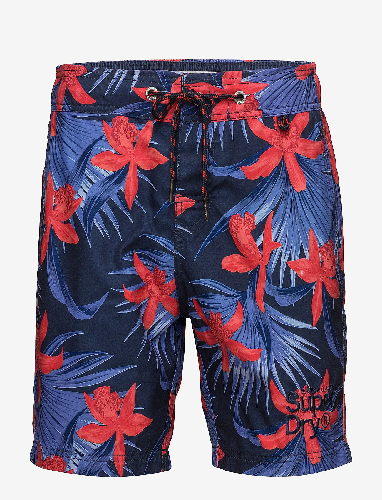 Superdry - VACATION PARADISE SWIM SHORT - worn nautical navy aop - 0