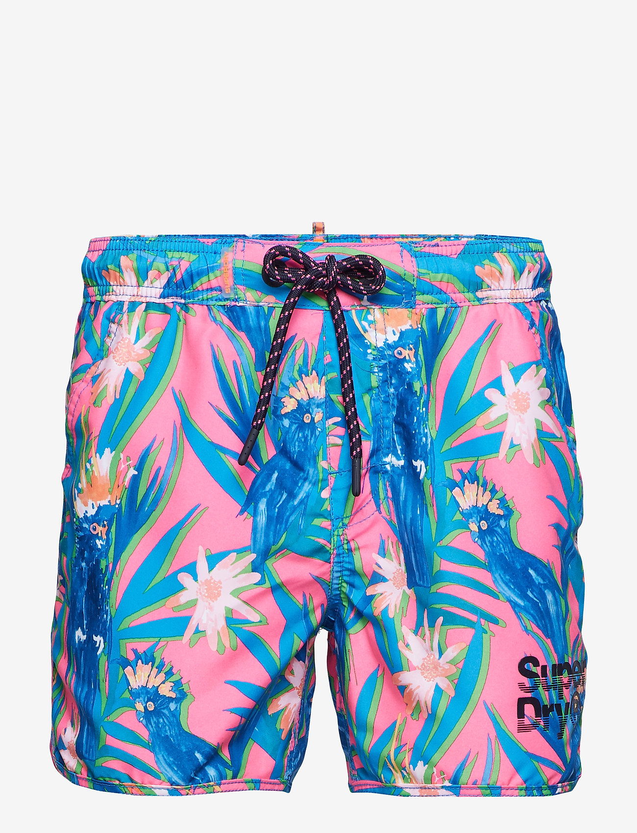 Superdry - ECHO RACER SWIM SHORT - multi cockatoo aop - 0