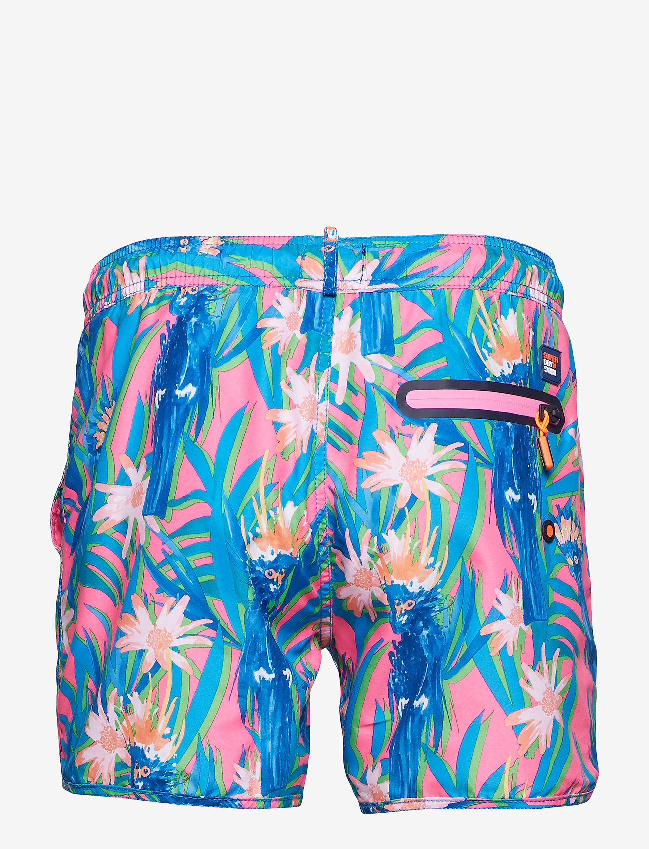 Superdry - ECHO RACER SWIM SHORT - multi cockatoo aop - 1