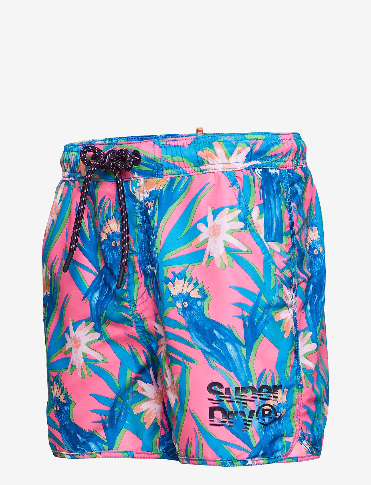 Superdry - ECHO RACER SWIM SHORT - multi cockatoo aop - 2