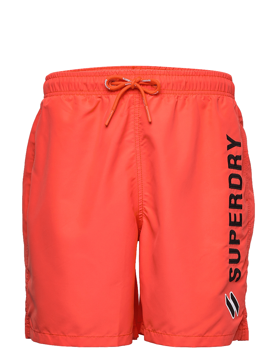 Superdry - CODE APPLQUE 19INCH SWIM SHORT - havana orange - 0